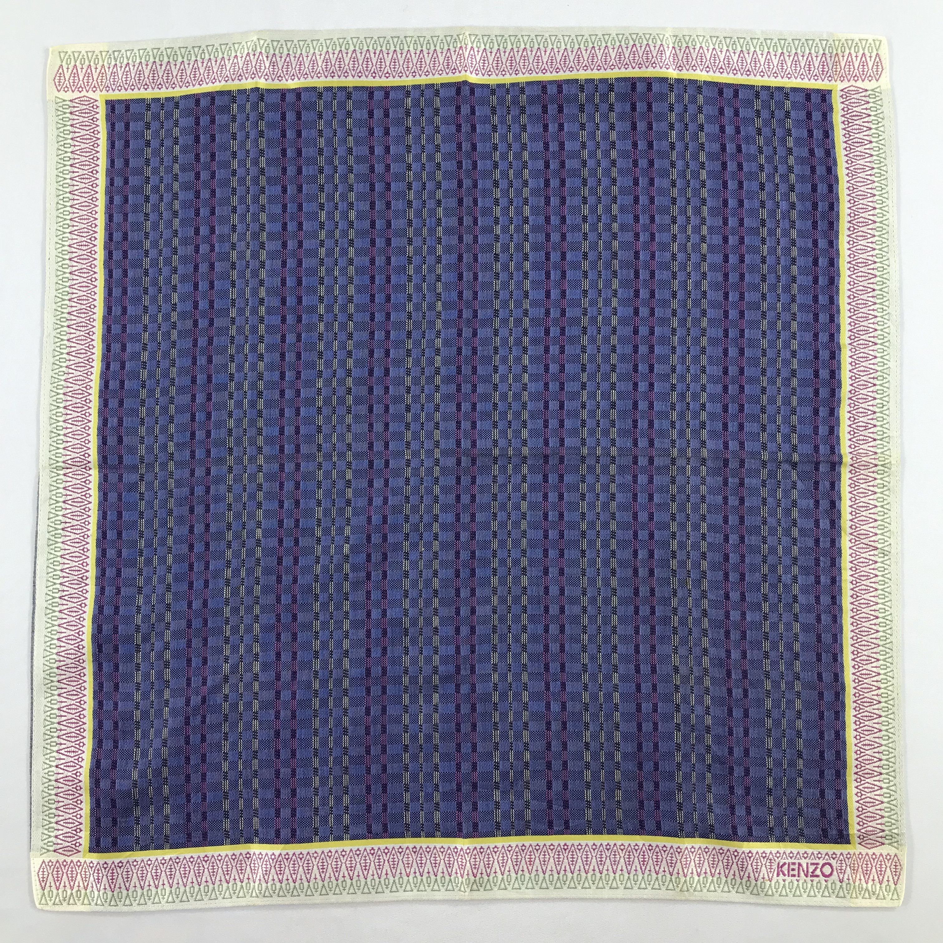 Kenzo × Vintage Kenzo Bandana / Handkerchief / Neckerchief - S2368 Size ONE SIZE - 1 Thumbnail