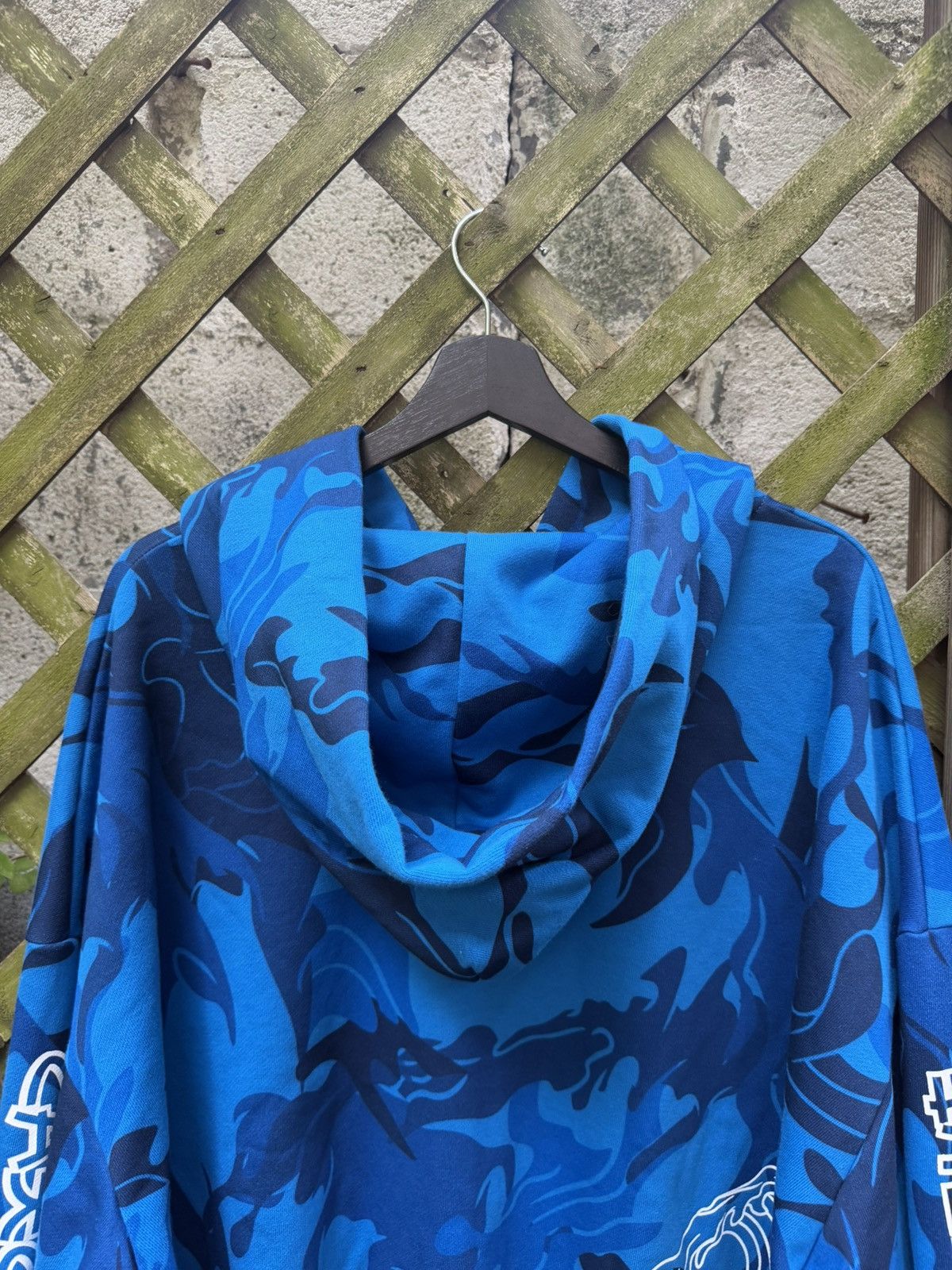 Other Zushi Blue Waves Camo Zip Up Hoodie Size US L / EU 52-54 / 3 - 6 Thumbnail