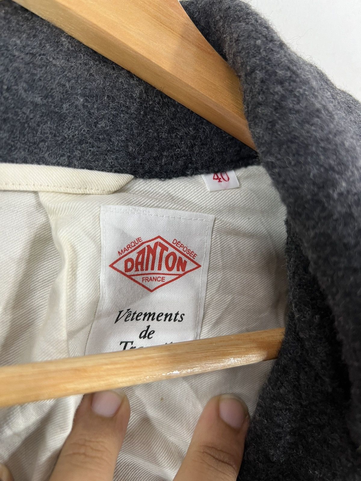 Danton × Japanese Brand × Vintage Danton Vetements Wool Jacket Rare Design Size US XXL / EU 58 / 5 - 6 Thumbnail