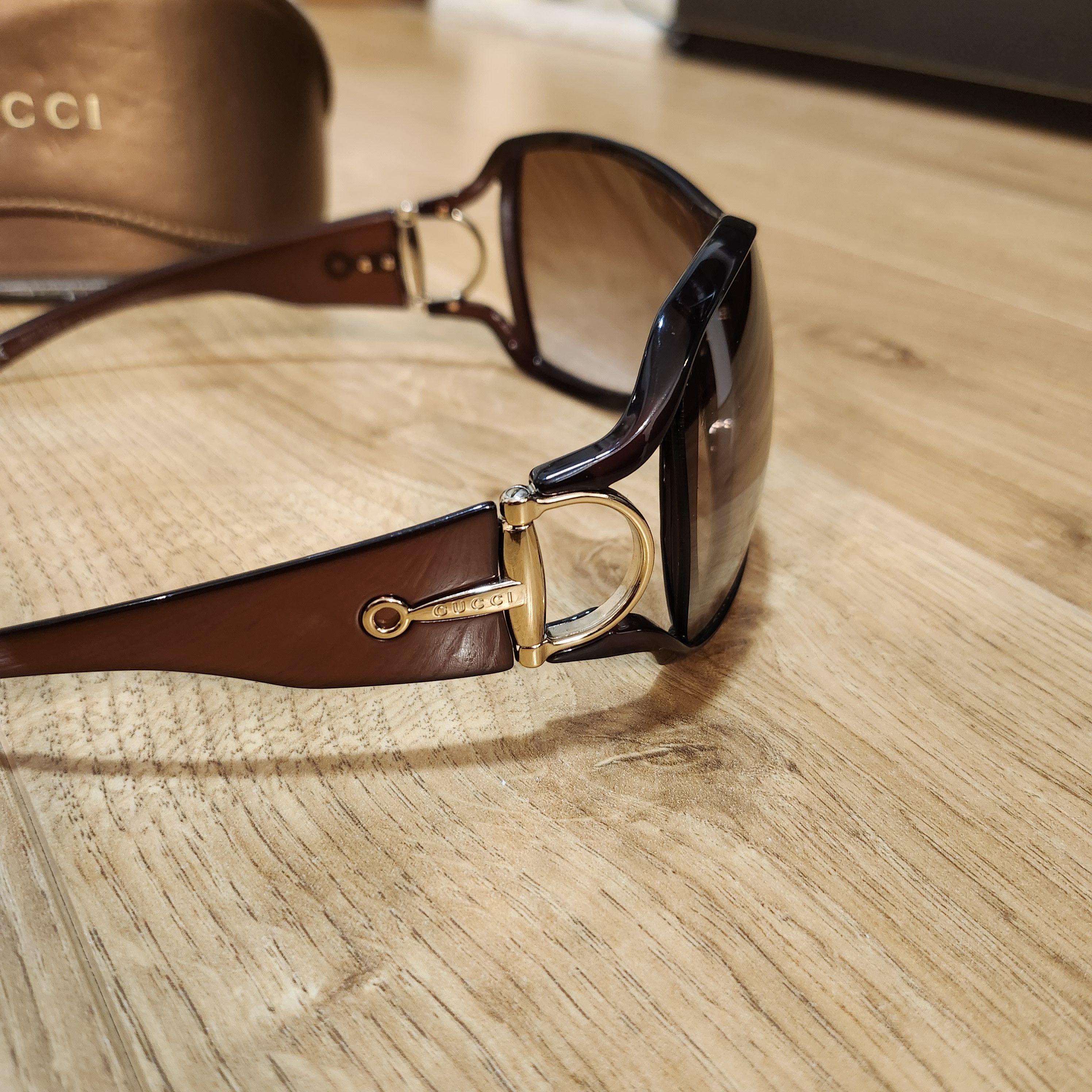 Gucci × Vintage Gucci Vinatge Horsebit Sunglasses 2918/s Size ONE SIZE - 3 Thumbnail