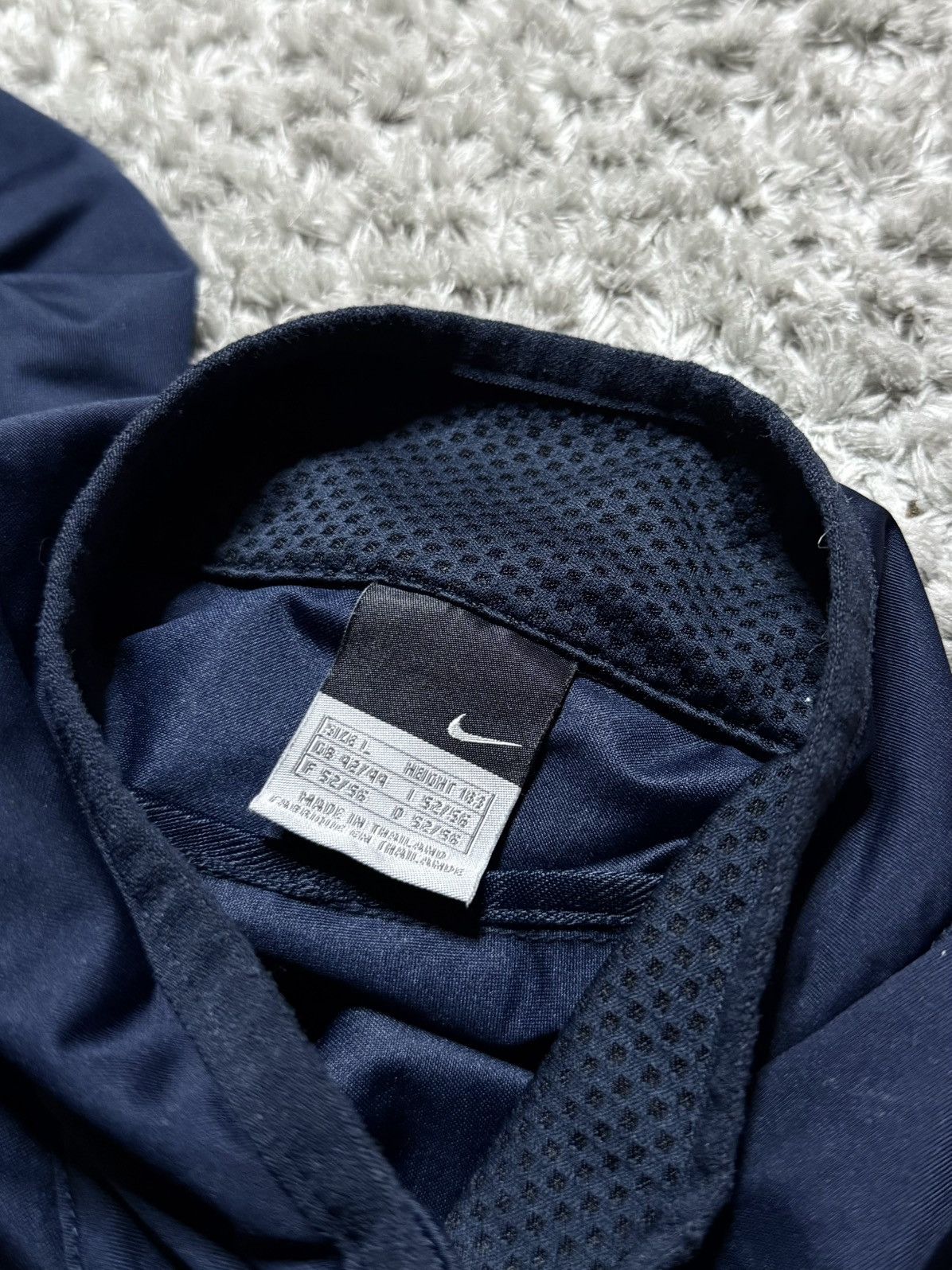 Nike 00s Nike Nylon Jacket Rare Drill Streetwear Swoosh Sport Tn Size US L / EU 52-54 / 3 - 7 Thumbnail