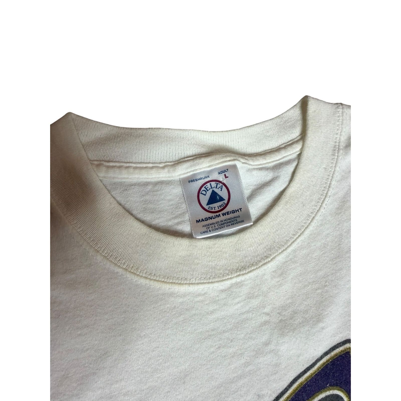 Delta × NFL × Vintage Vintage Baltimore Ravens Super Bowl XXXV NFL T-Shirt Size US L / EU 52-54 / 3 - 4 Thumbnail