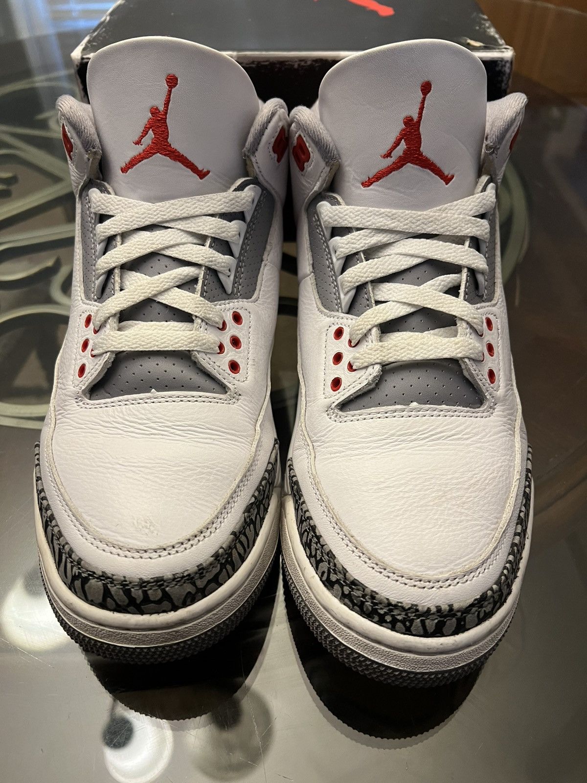 Jordan Brand Jordan 3 Retro “Fire Red” 2022 Size US 9.5 / EU 42-43 - 3 Thumbnail
