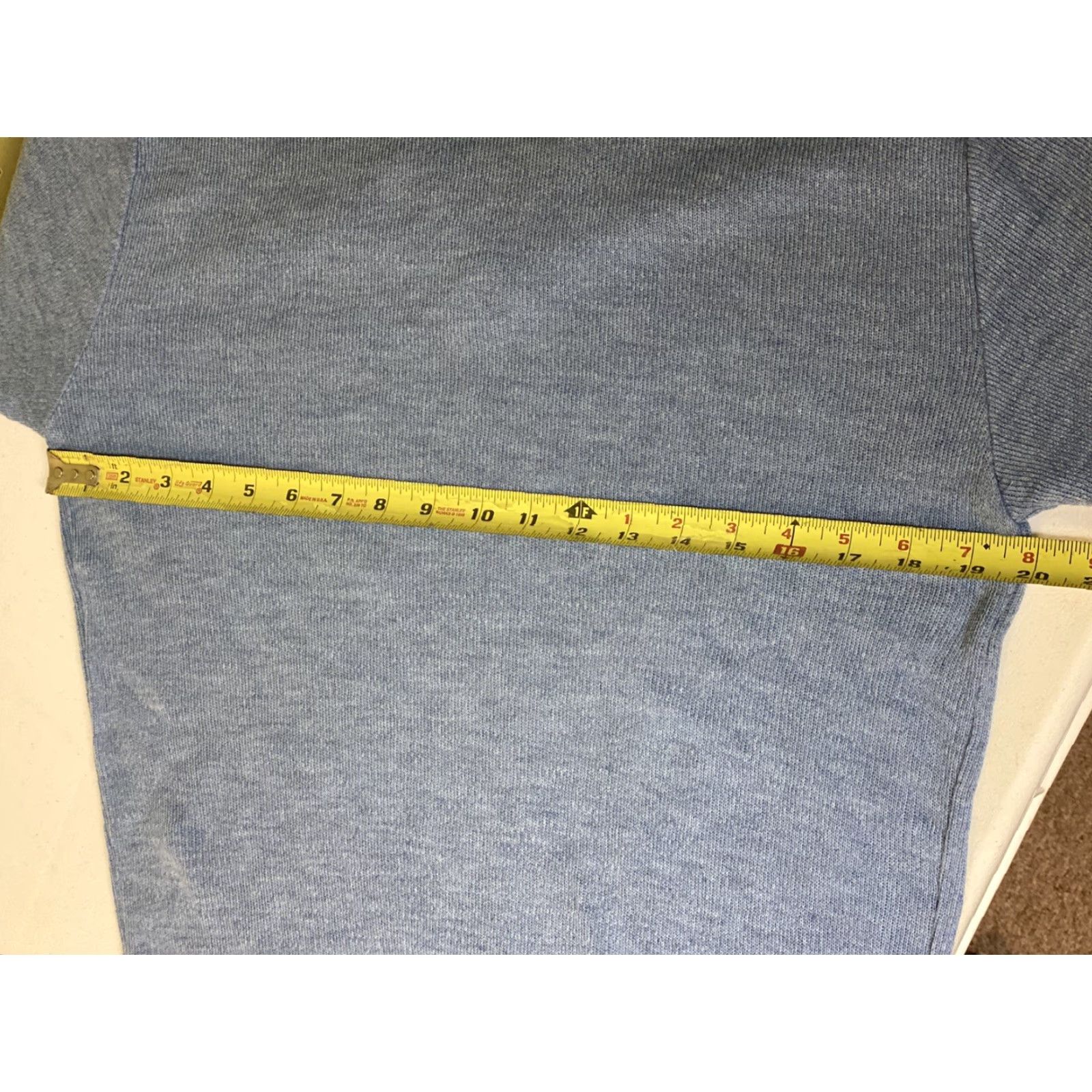 Vintage VINTAGE Janzen Men Blue Pullover V-Neck Sweater Made in USA Golf M Medium Size US M / EU 48-50 / 2 - 7 Thumbnail