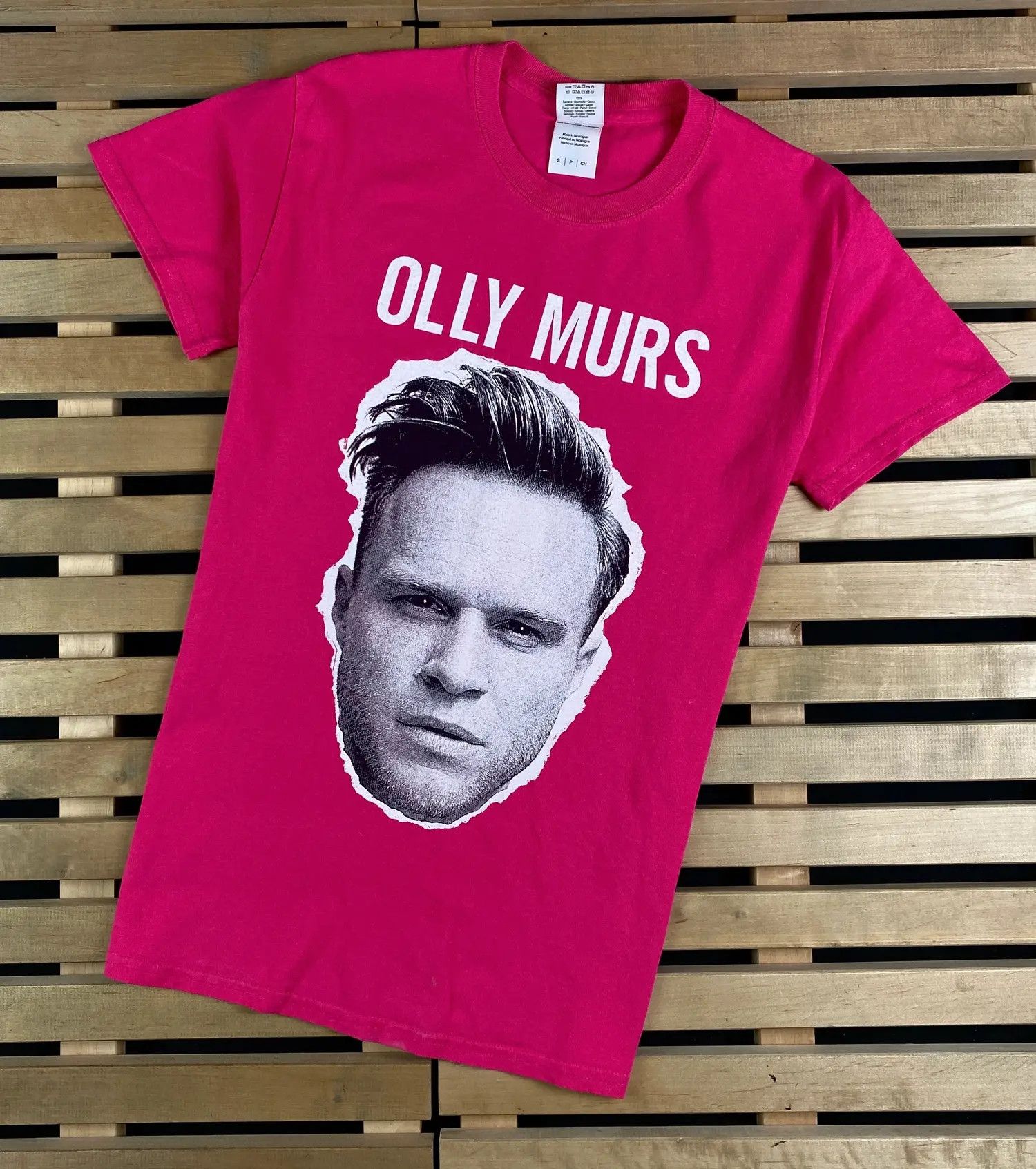 Band Tees × Vintage Mens Vintage T Shirt Olly Murs Size S Size US S / EU 44-46 / 1 - 1 Thumbnail