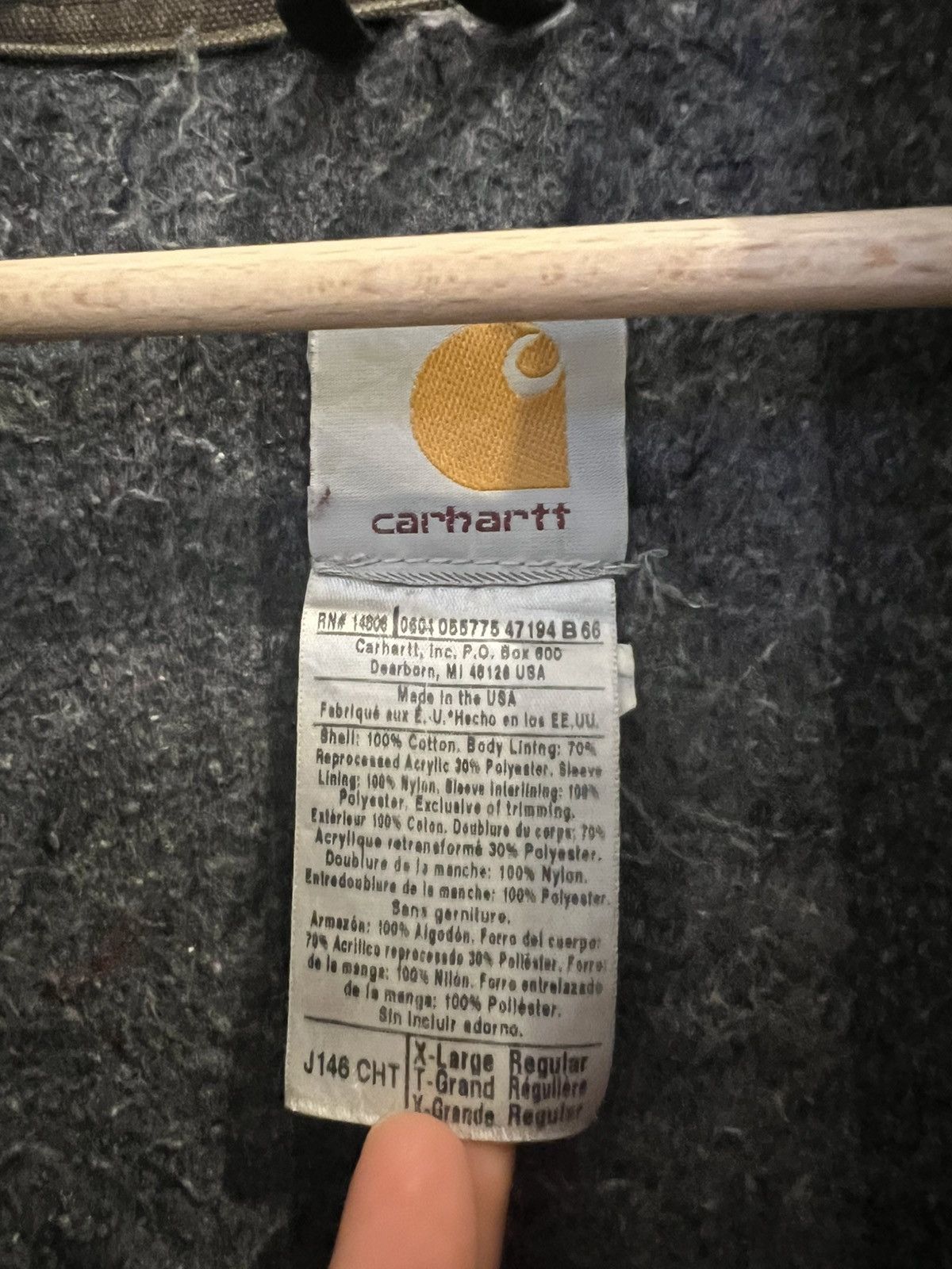 Carhartt Carhartt Detroit Workjacket Size US XL / EU 56 / 4 - 7 Thumbnail