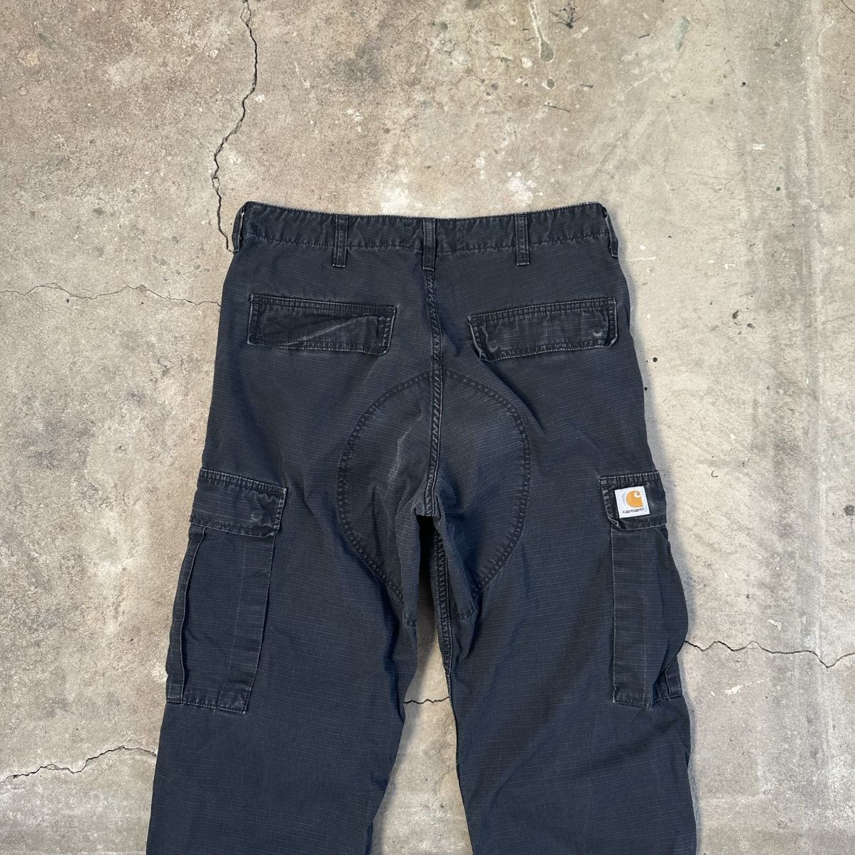 Carhartt Carhartt WiP Cargo regular Pants Black Multipocket Size US 32 / EU 48 - 7 Thumbnail