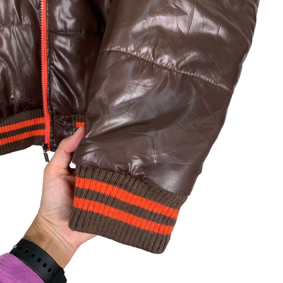 Hang Ten HANG TEN Brown Puffer Jacket #0581-C27 Size US L / EU 52-54 / 3 - 14 Thumbnail