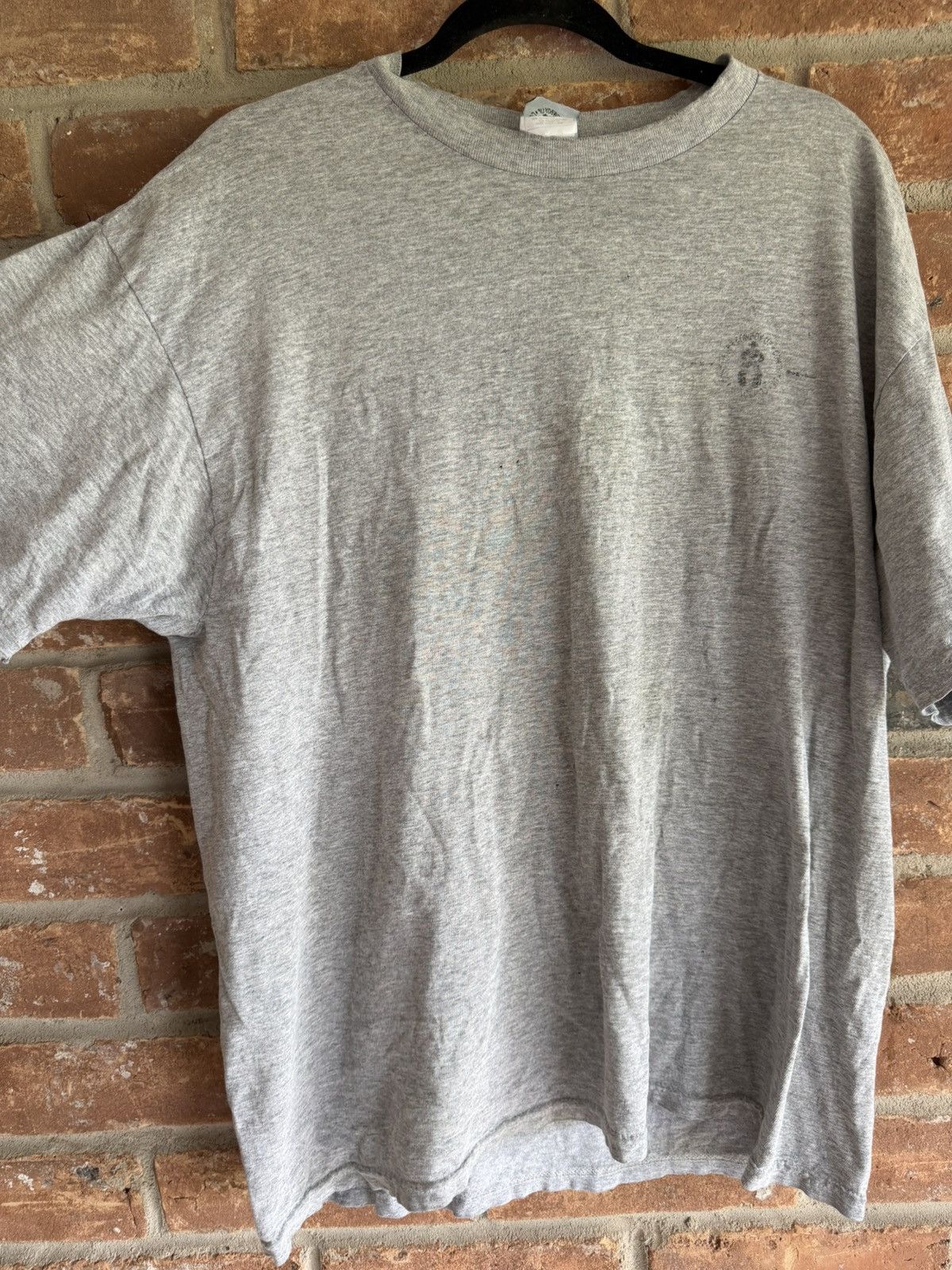 Vintage Faded Grey Cowboy Up Western T-Shirt in XL Size US XL / EU 56 / 4 - 5 Thumbnail