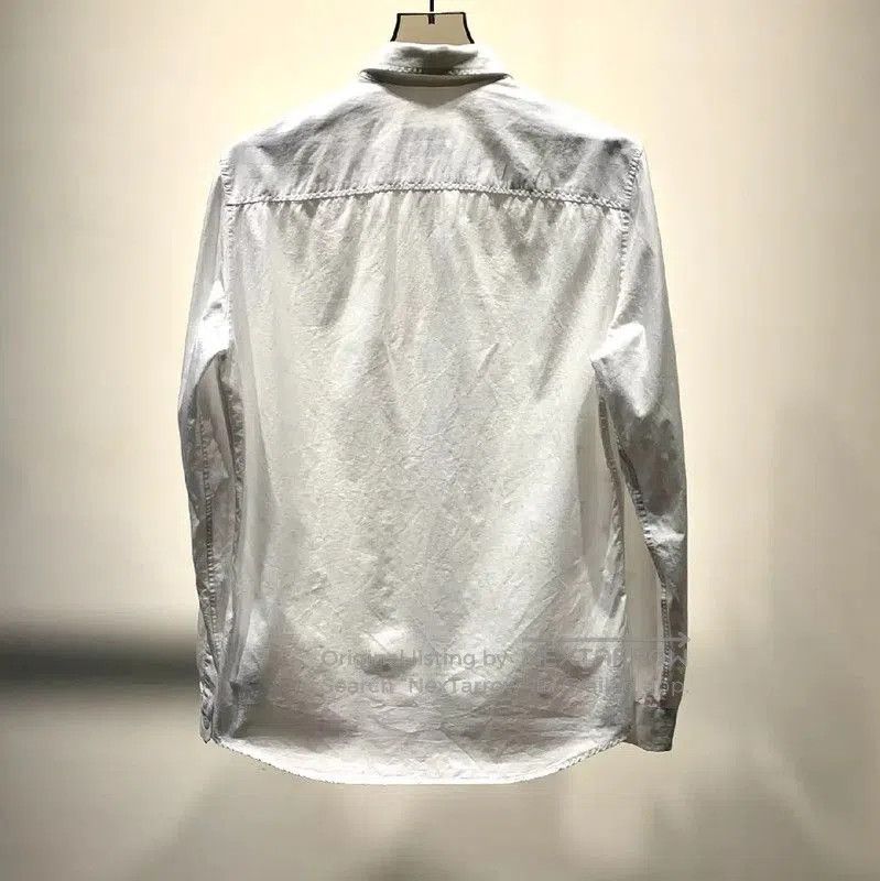Versace Versace Women's White Cotton Shirt . Size XXS / US 00 / IT 34 - 2 Thumbnail