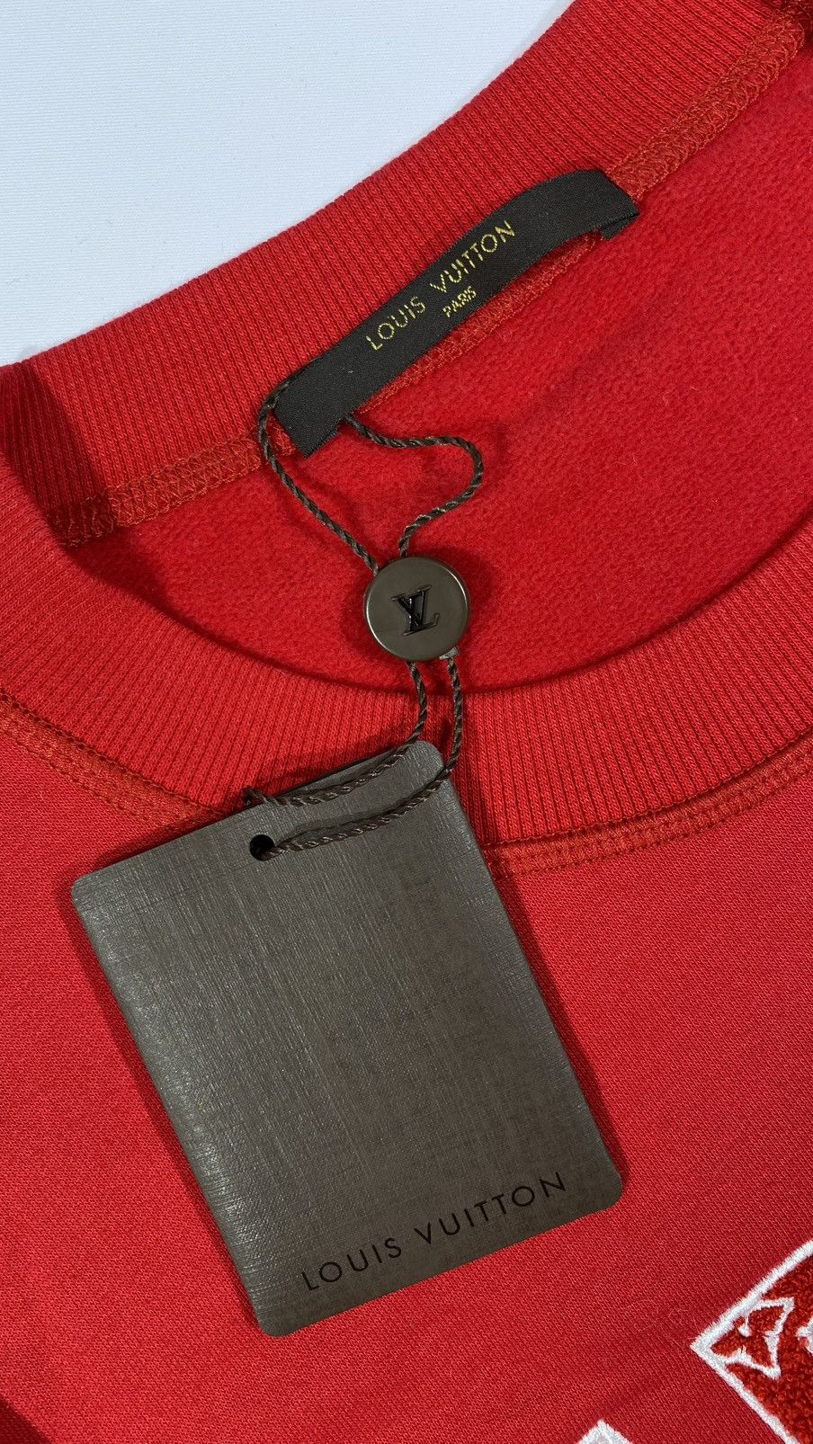 Louis Vuitton × Supreme LOUIS VUITTON X SUPREME L Arc Logo crew neck sweatshirt Size US L / EU 52-54 / 3 - 4 Thumbnail
