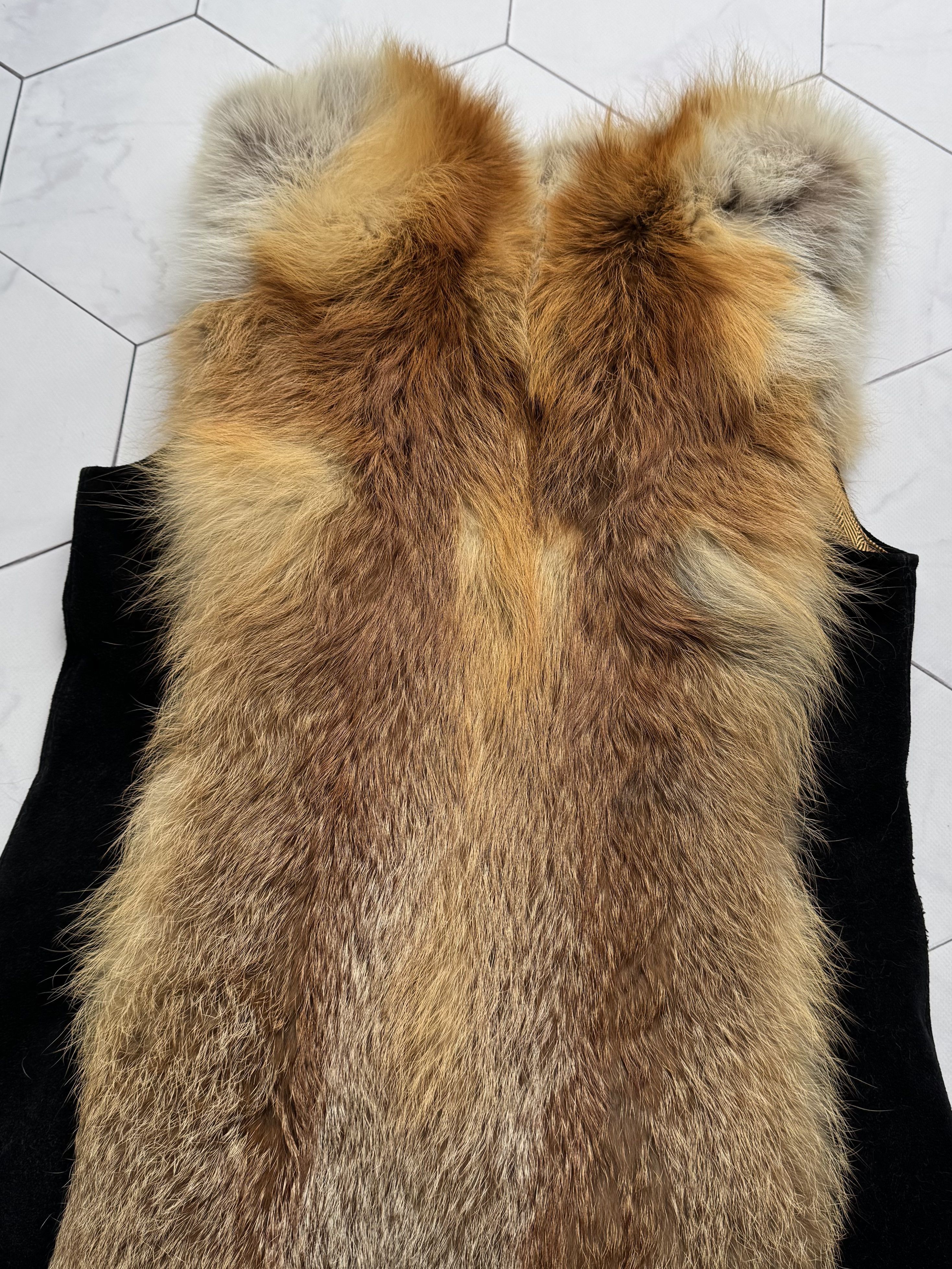 Vintage Vintage Real Fur Vest (B250)D15E2 Size S / US 4 / IT 40 - 11 Thumbnail