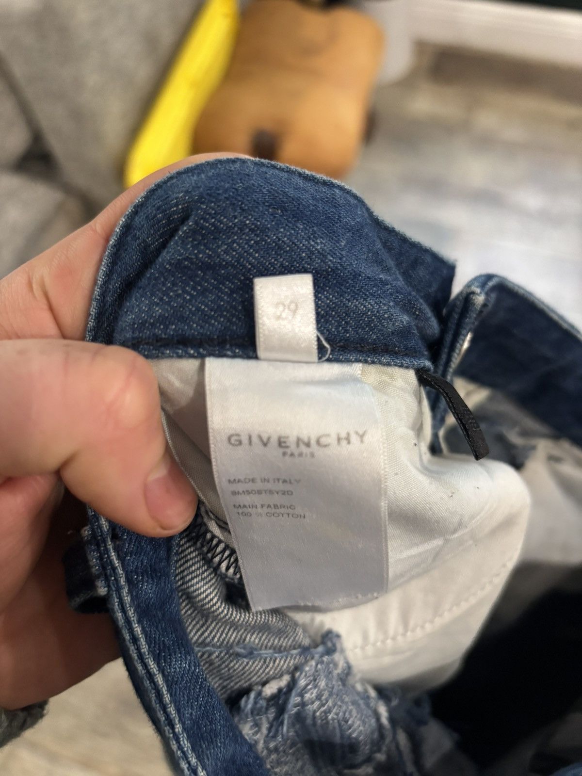Givenchy Distressed Boro Denim Jacket and Jeans Size US 29 - 5 Thumbnail
