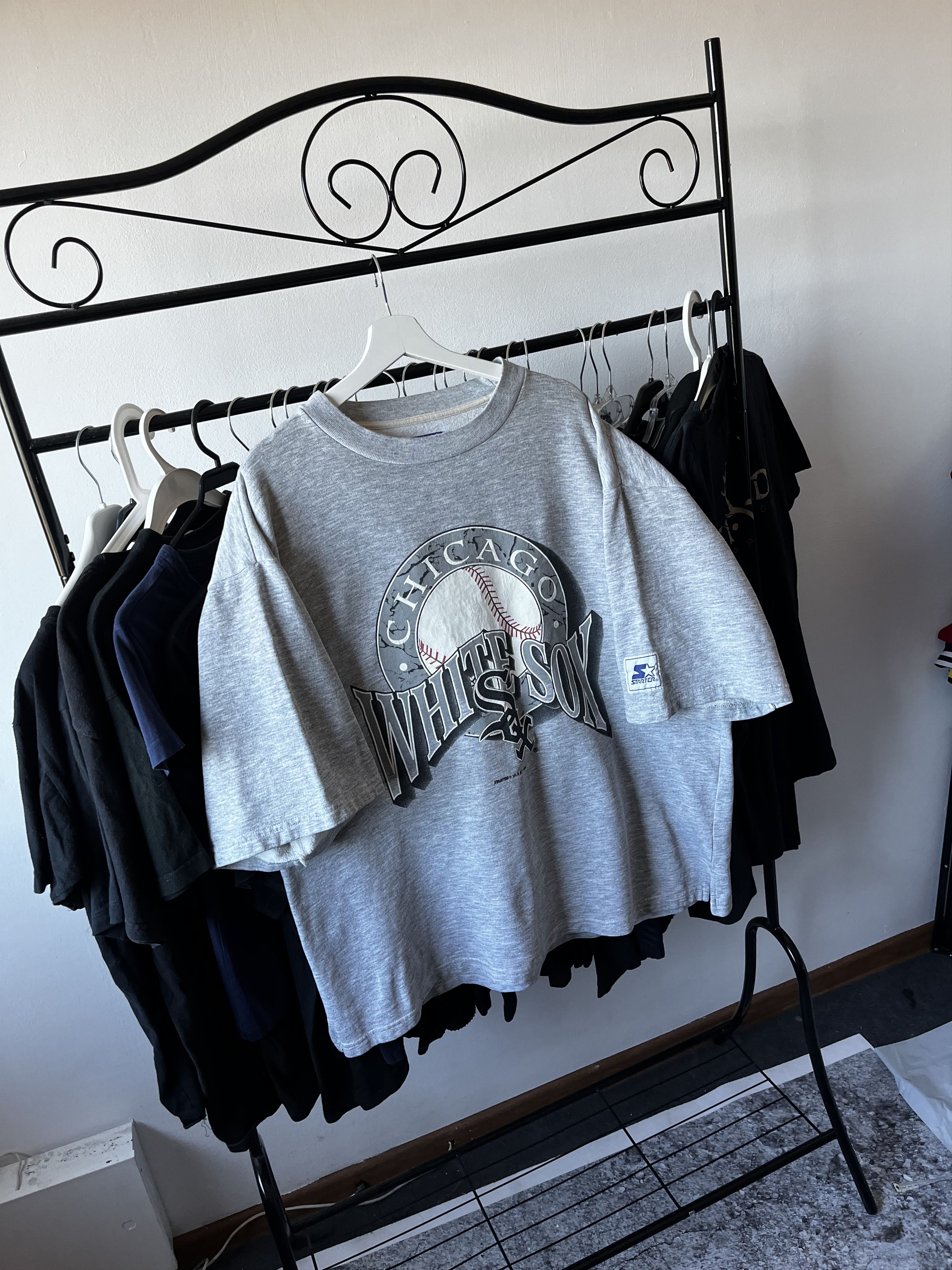 MLB × Starter × Vintage Vintage MLB Chicago White Sox heavy cotton tee t-shirt 90s Size US XL / EU 56 / 4 - 2 Thumbnail