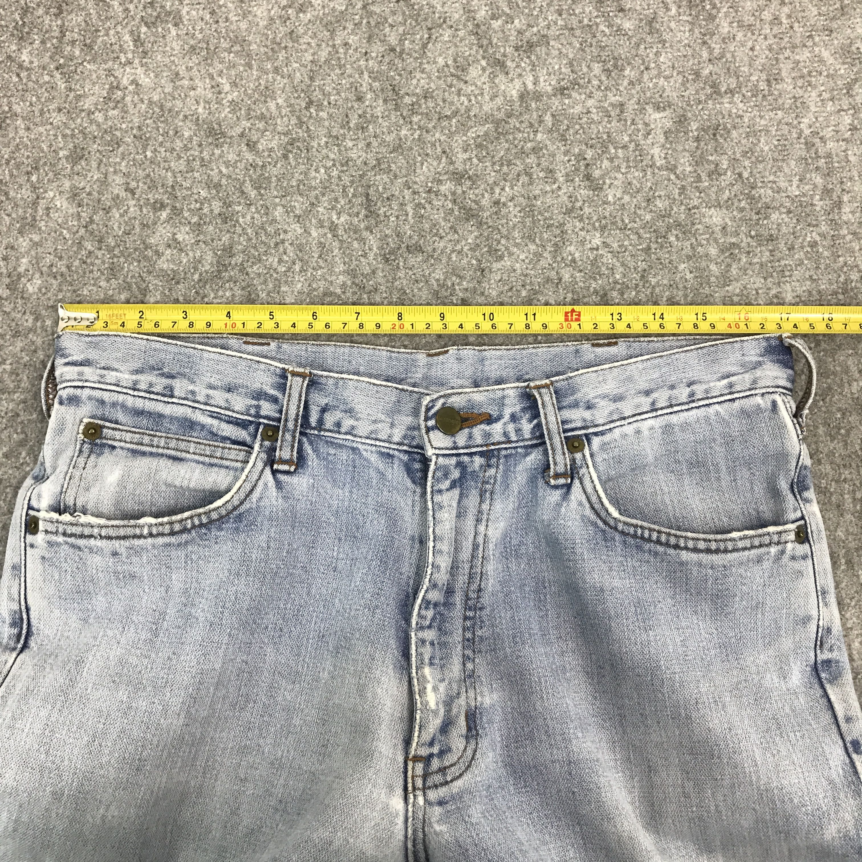 Wrangler wrangler baggy light wash jeans denim pants Size US 32 / EU 48 - 9 Thumbnail