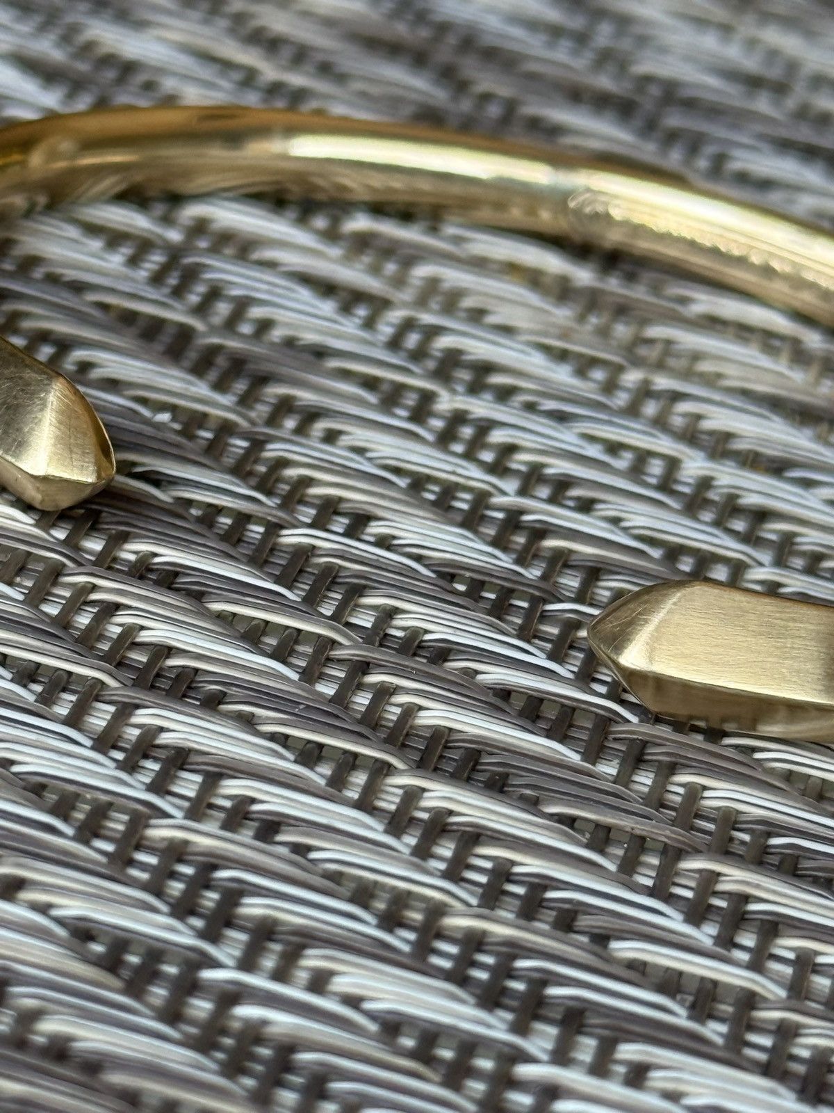 David Yurman Rare David Yurman Roman Cuff Bracelet Bangle 18K Solid Gold Size ONE SIZE - 5 Thumbnail