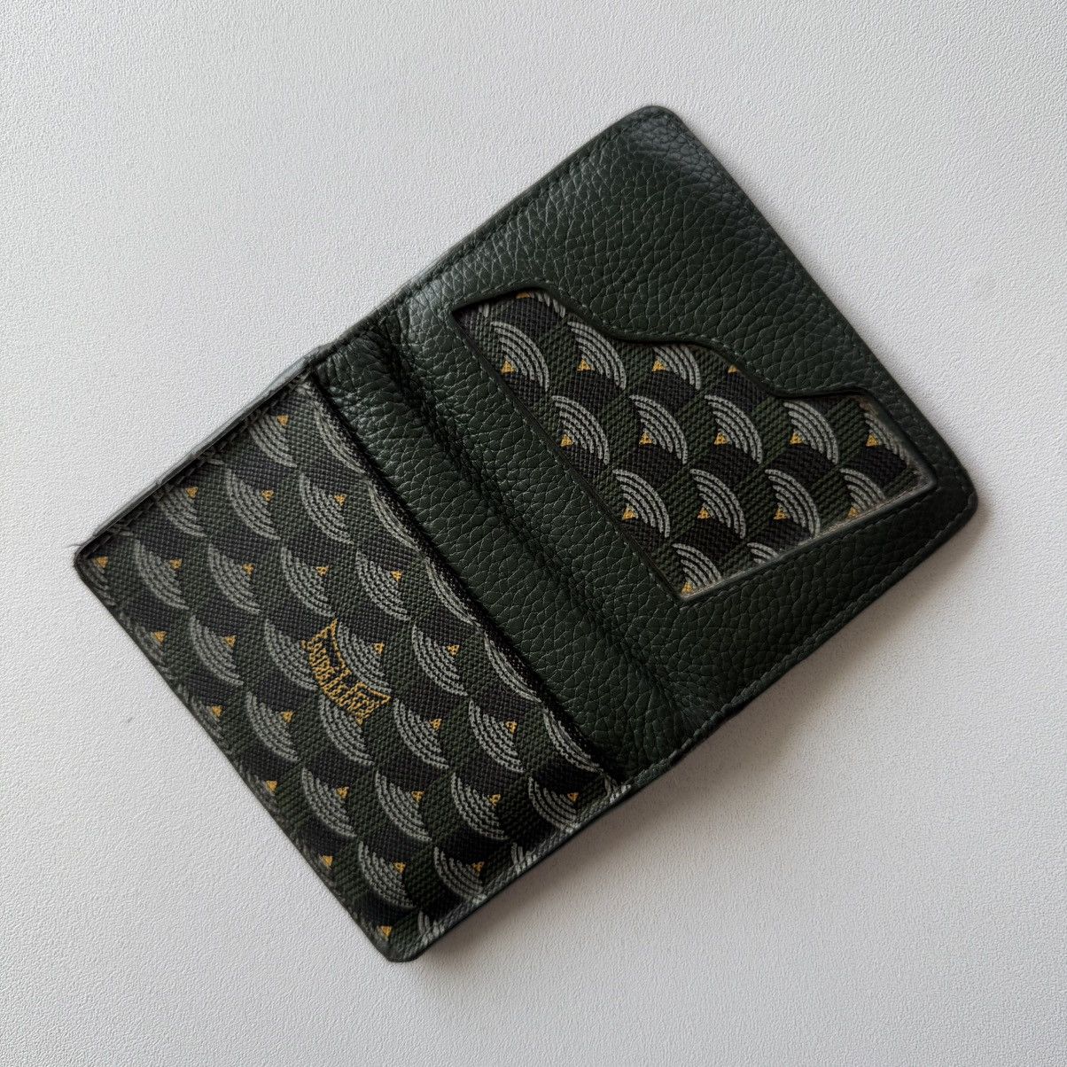 Faure Le Page Empire Green Mini Bifold Pistol Calibre Wallet Size ONE SIZE - 5 Thumbnail