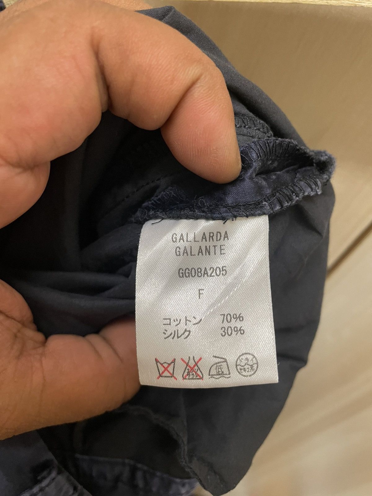 Japanese Brand Gallarda Galante Cotton Silk Cargo Jogger Pants Size 29" - 12 Thumbnail