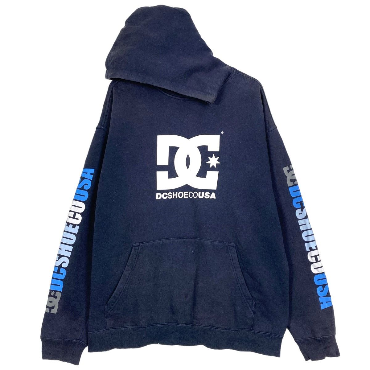 DC 💥VINTAGE DCSHOECOUSA HOODIE PULLOVER SWEATER Size US L / EU 52-54 / 3 - 1 Thumbnail