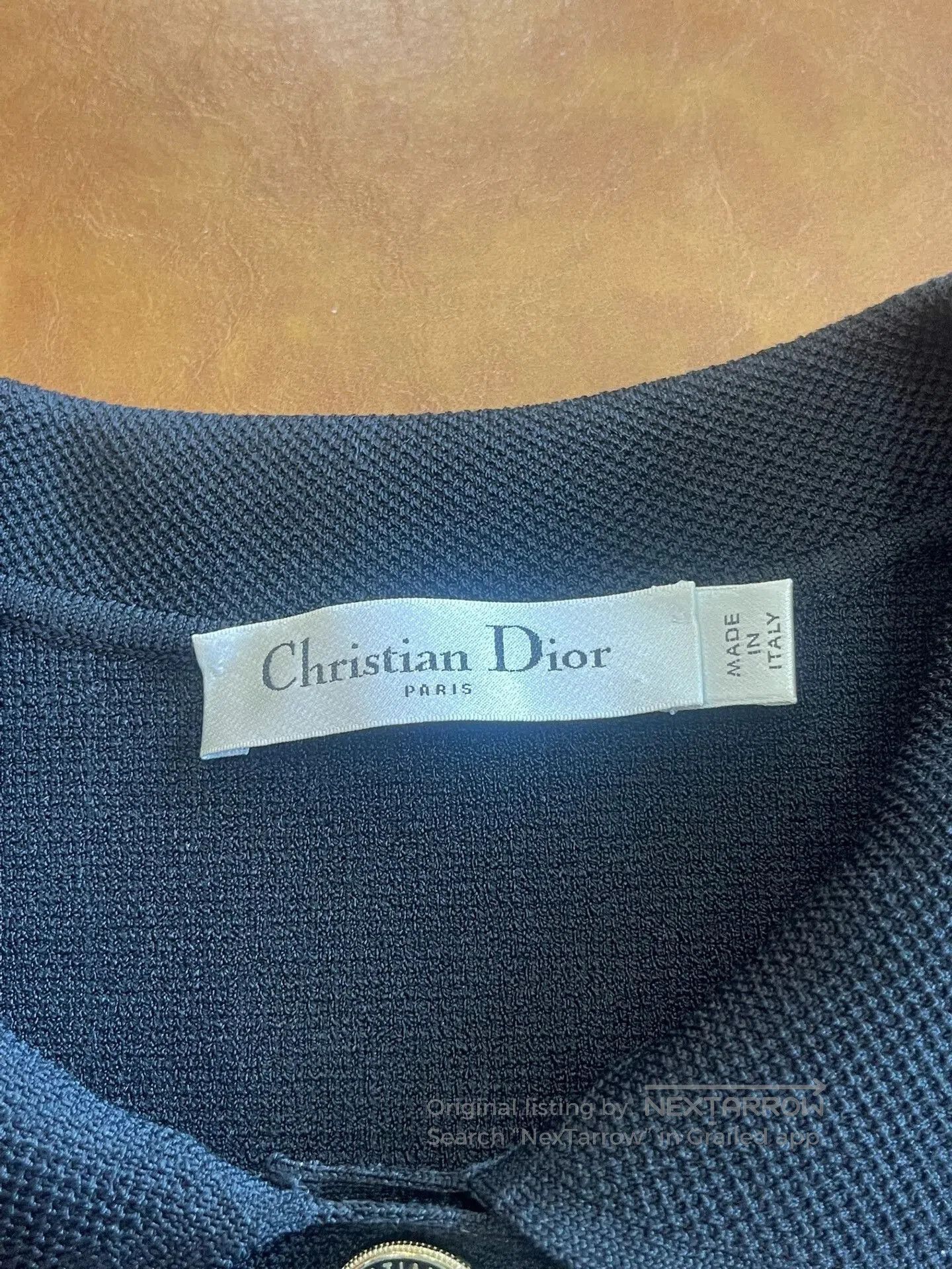 Dior Dior Black Knit Short Coat. Size S / US 4 / IT 40 - 4 Thumbnail