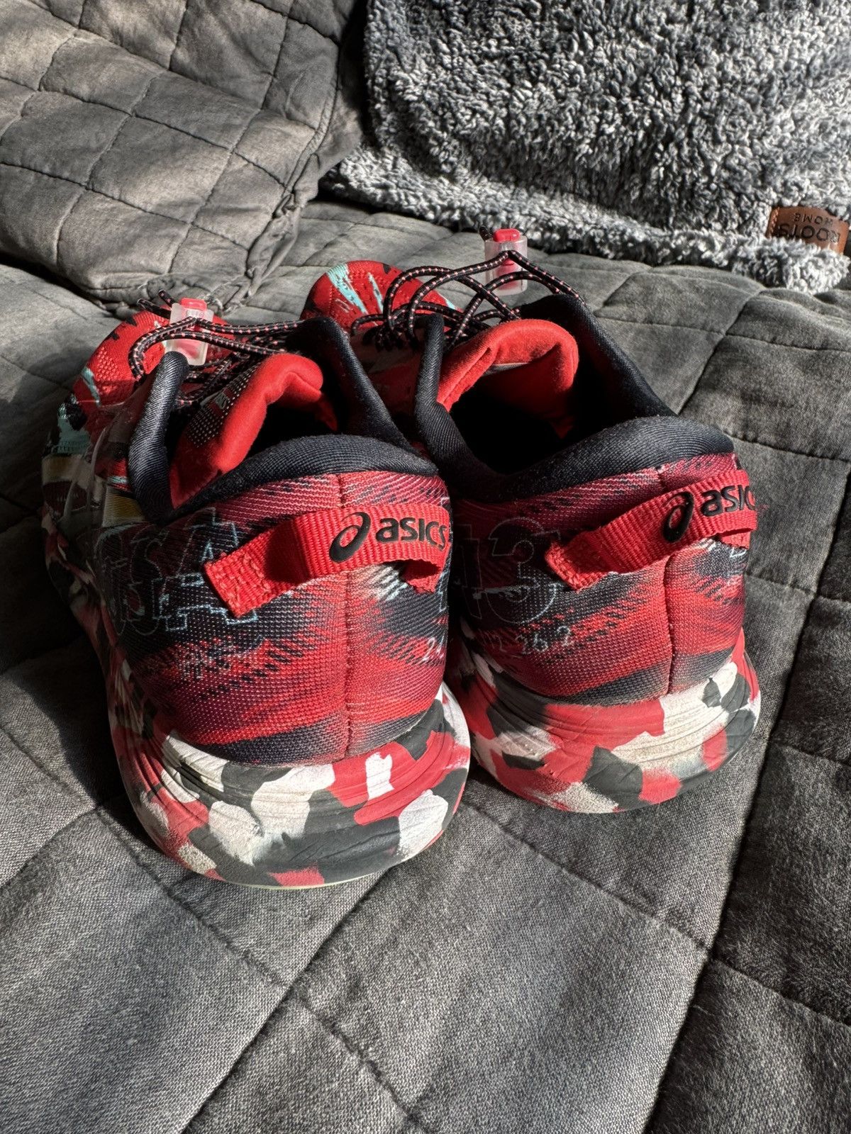 Asics ASICS Noosa Tri 13 Red Black – Men’s US 8,5 Size US 8.5 / EU 41-42 - 4 Thumbnail