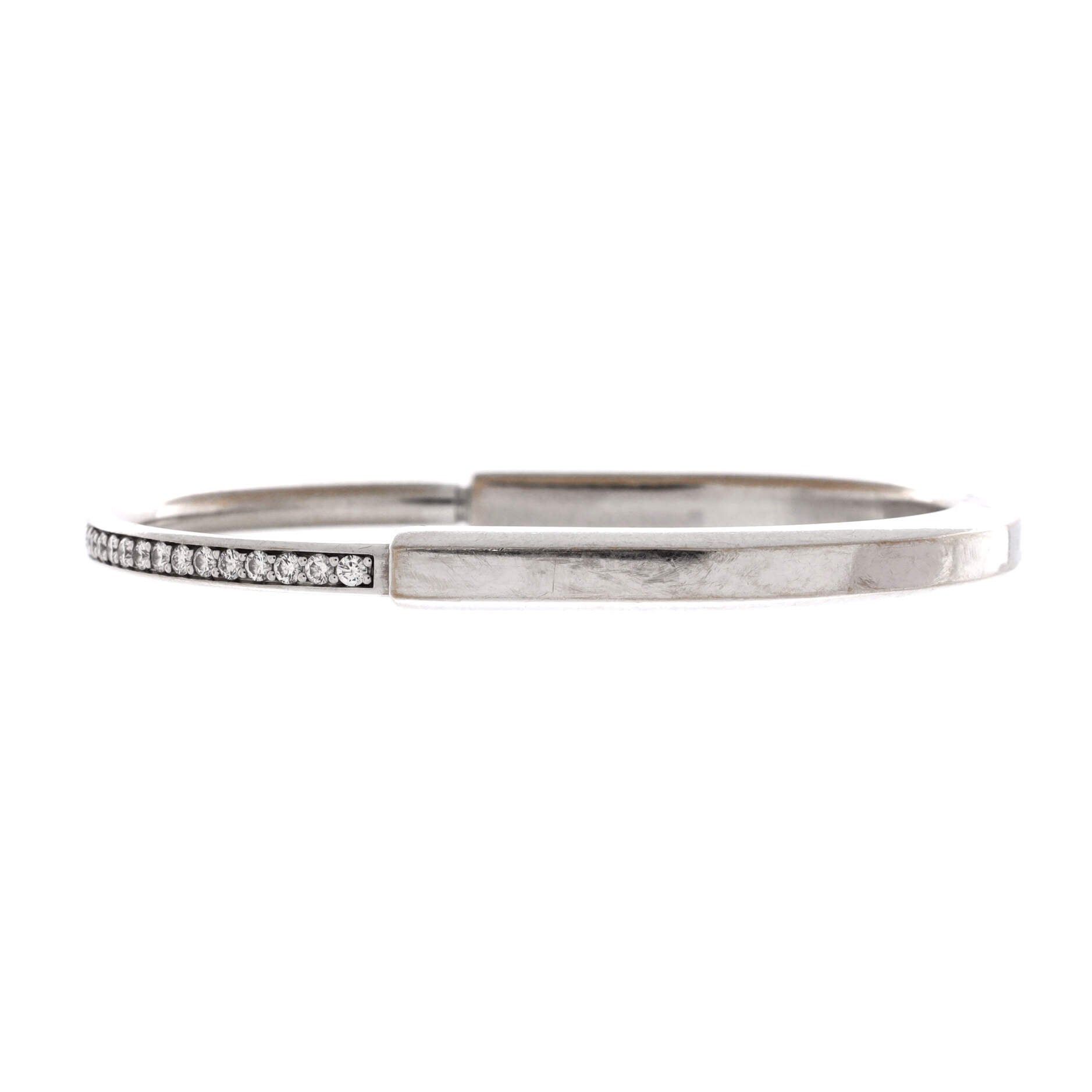 Tiffany & Co. Lock Bangle Bracelet Size ONE SIZE - 1 Thumbnail