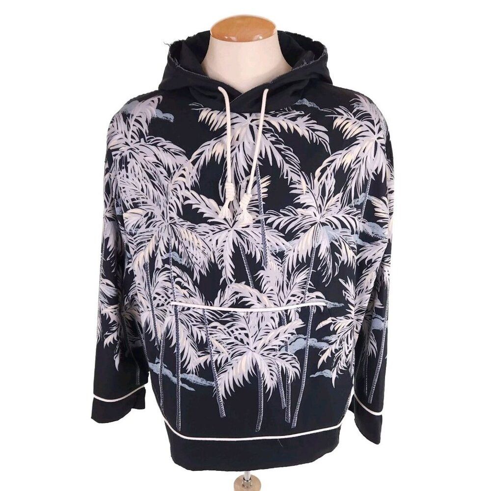 Palm Angels Palm Angels Allover Palm Print Pullover Shirt Size 48 M Ove Size US M / EU 48-50 / 2 - 1 Thumbnail