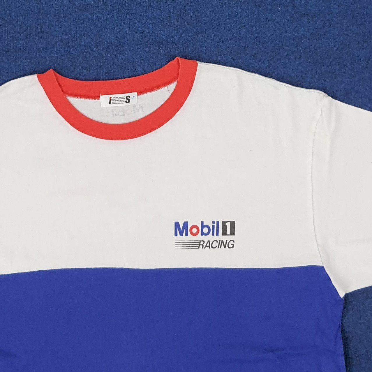 Issey Miyake Vintage Issey Miyake x Mobil 1 Racing Sport Tshirt C239N35 Size US L / EU 52-54 / 3 - 2 Thumbnail