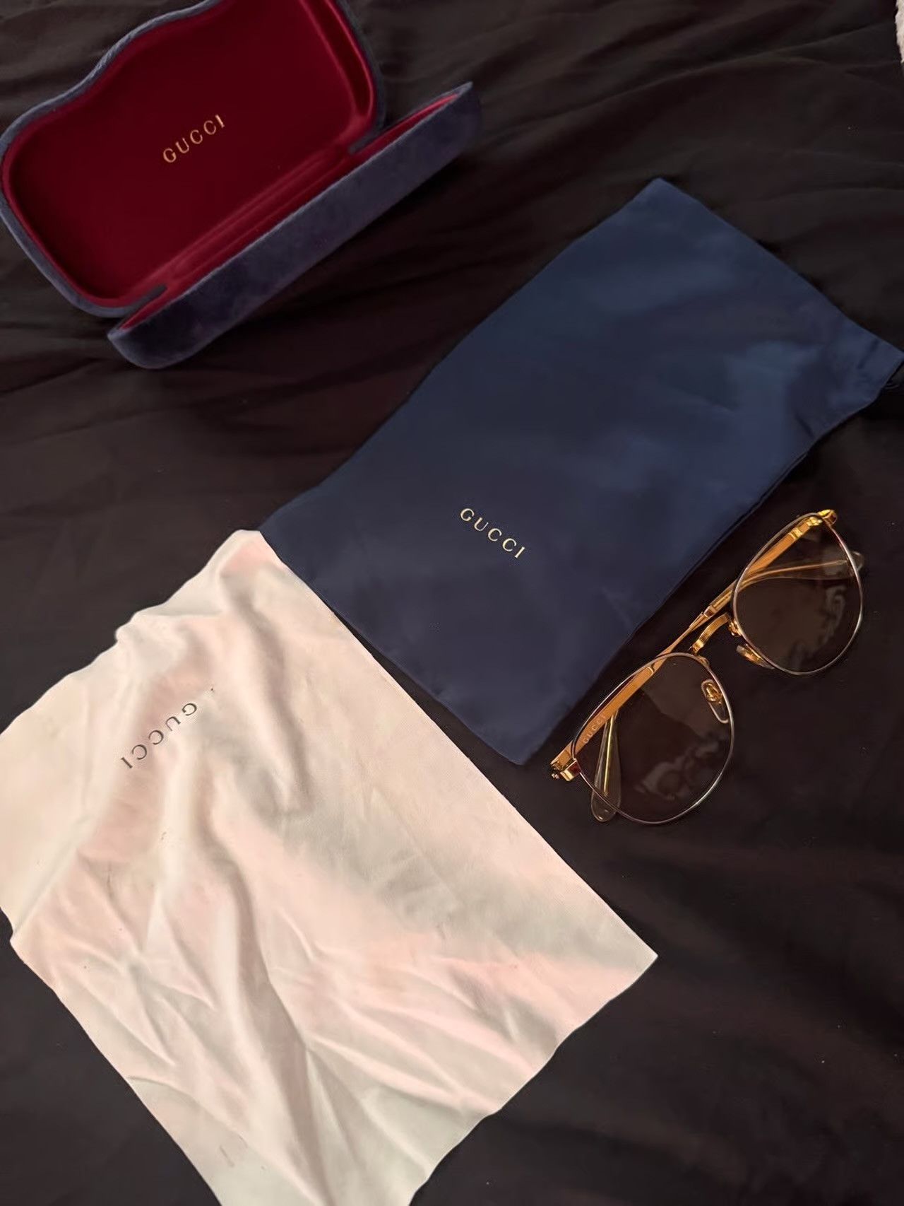 Gucci Gucci Glasses Size ONE SIZE - 3 Thumbnail