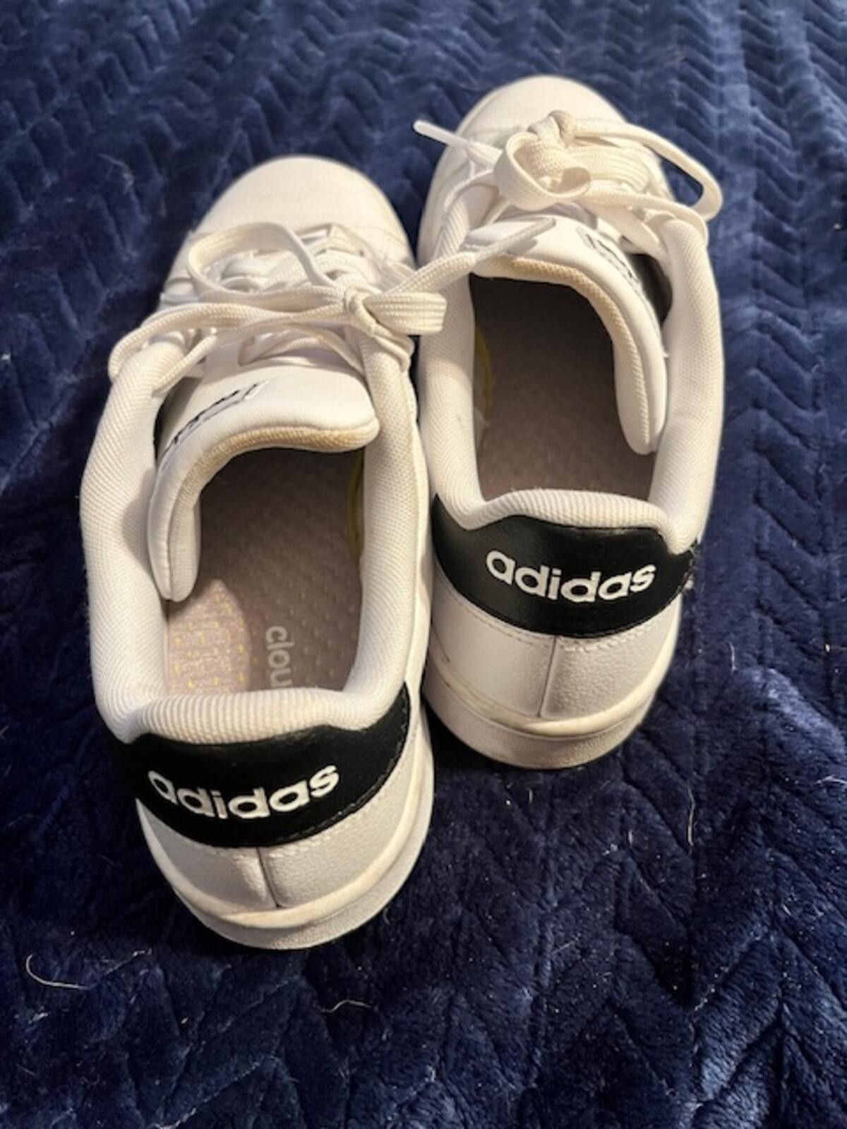 Adidas Adidas Grand Court White and Black Sneakers Size 9 Size US 9 / EU 42 - 7 Thumbnail