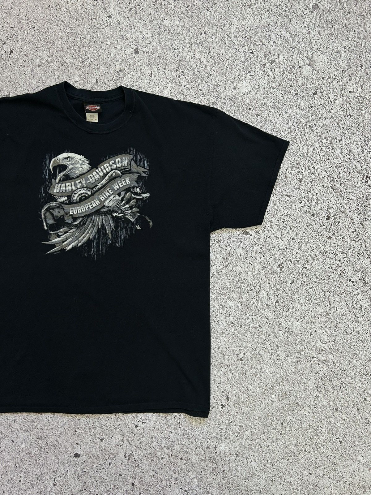 Band Tees × Harley Davidson × Vintage Vintage Harley Davidson European Bike Week 2017 T-Shirt Size US XXL / EU 58 / 5 - 5 Thumbnail