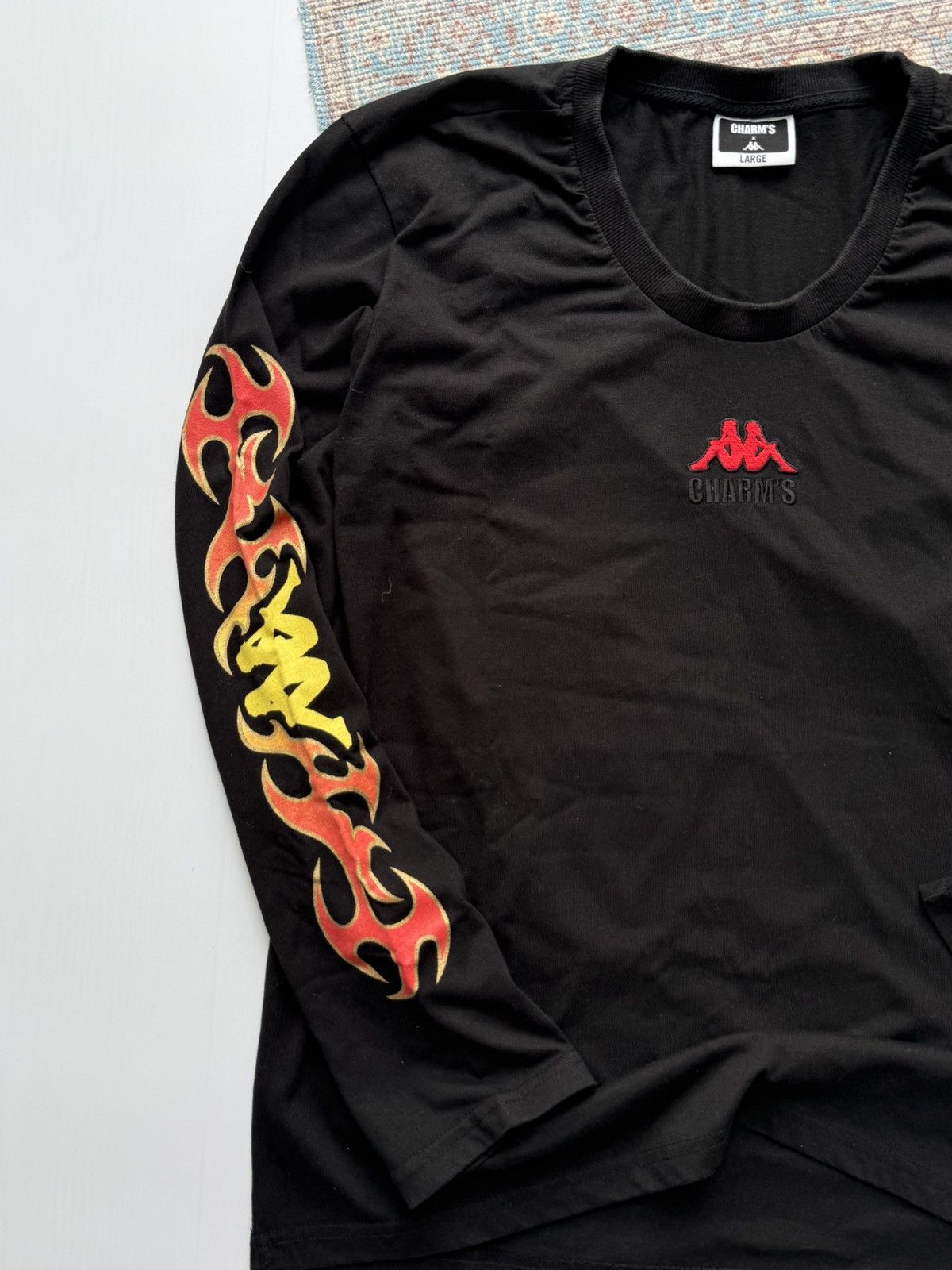 Kappa Rare Kappa x Charm’s Flame Long Sleeve Size US L / EU 52-54 / 3 - 2 Thumbnail