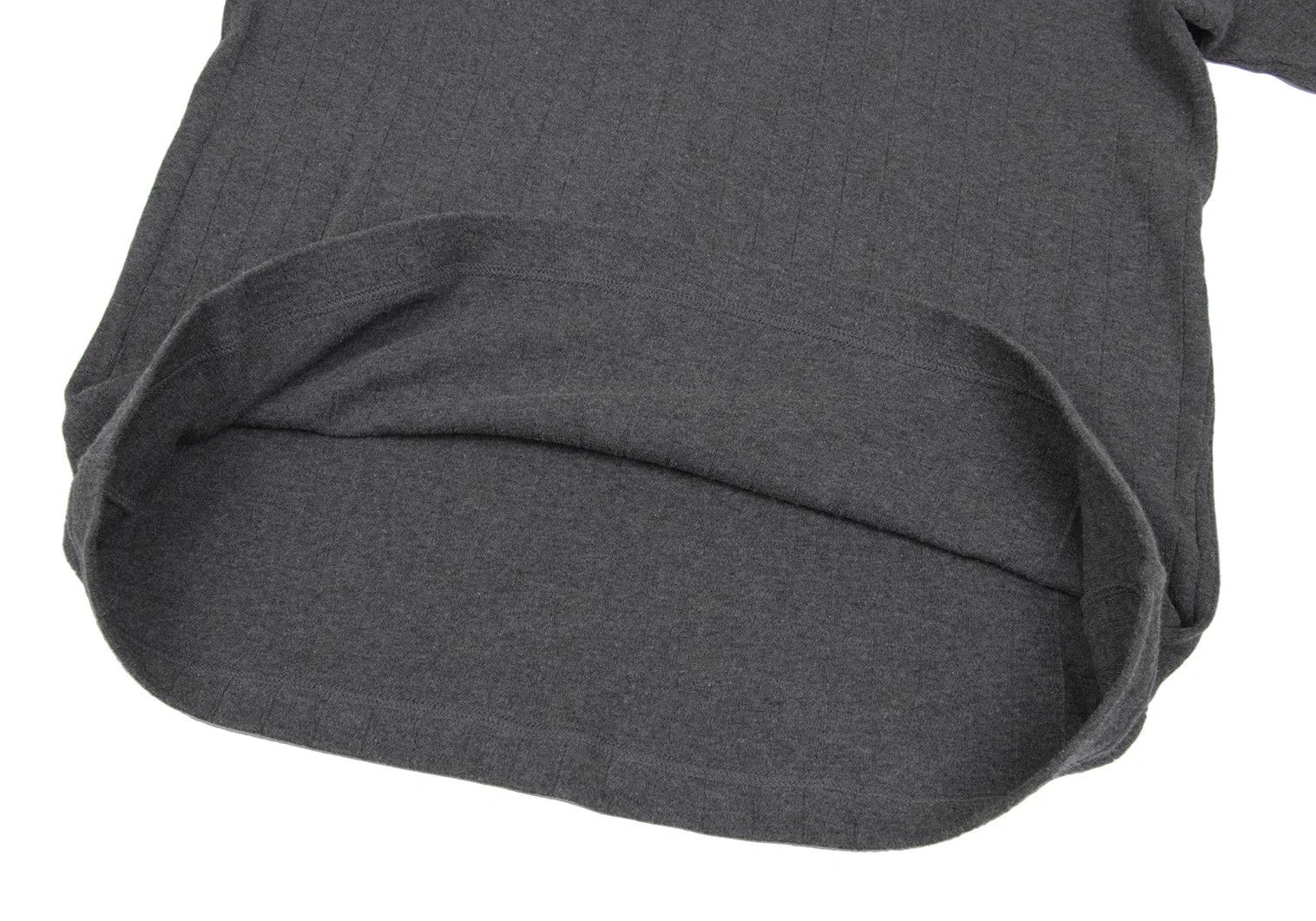 Jean Paul Gaultier Cotton Ribbed Knit Top in Gray Size 3 Size US M / EU 48-50 / 2 - 8 Thumbnail