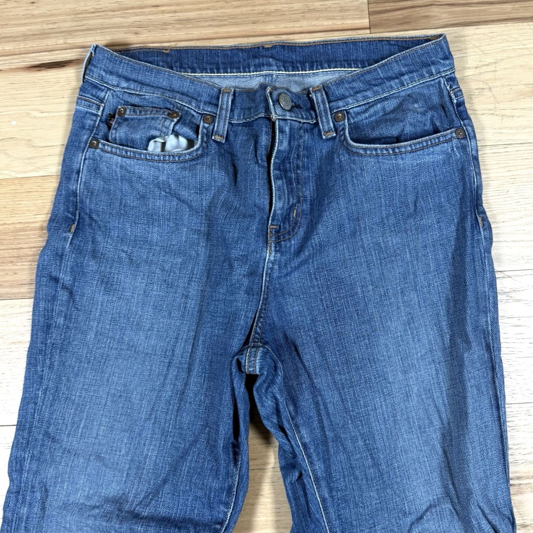 Ralph Lauren VINTAGE Polo Ralph Lauren Denim Jeans Women’s 8 Blue Classic Stretch Straight Regular Denim Jeans Women’s 8 Blue Classic Stretch Louis Era? Size 30" / US 8 / IT 44 - 4 Thumbnail