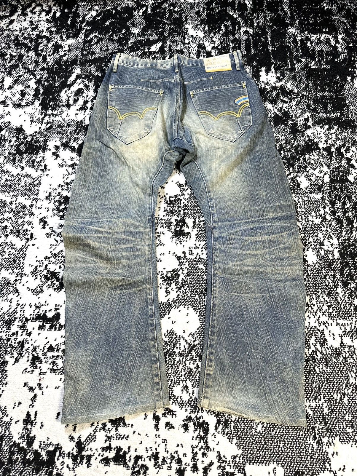 Kapital Edwin XV Function Baggy Mud Wash Denim Size US 30 / EU 46 - 10 Thumbnail