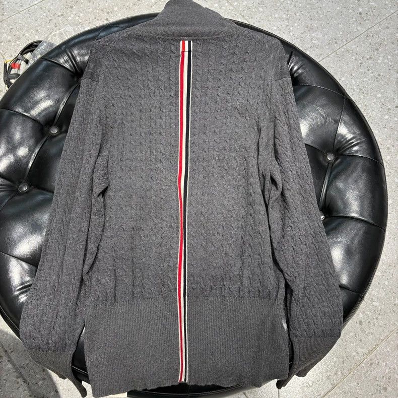 Thom Browne Thom Browne Classic striped wool sweater Size US XXL / EU 58 / 5 - 2 Thumbnail