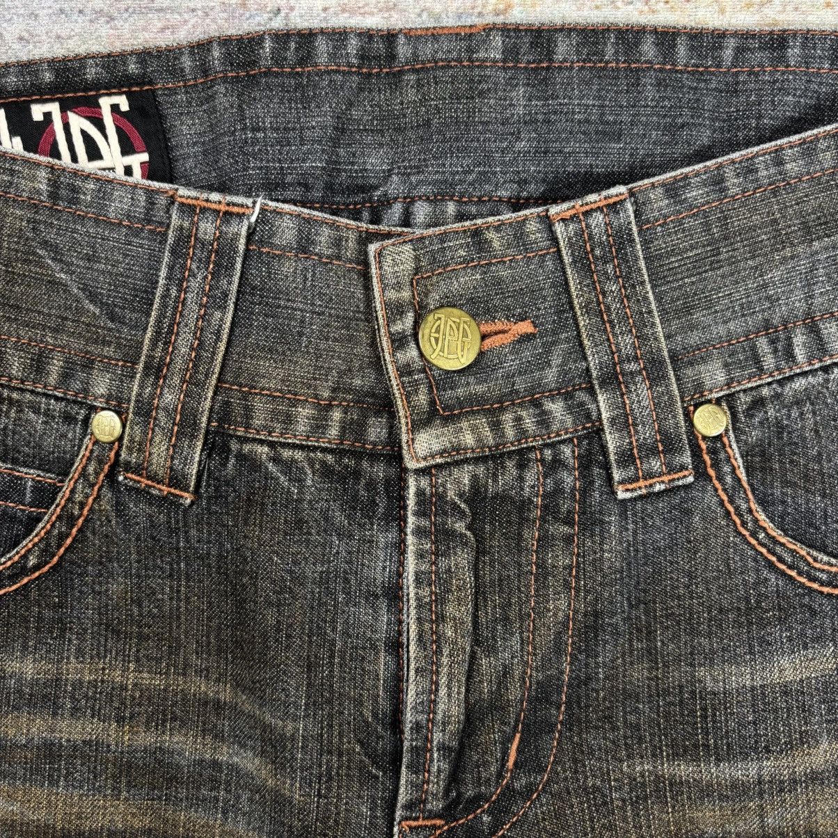 Jean Paul Gaultier Archive Jean Paul Gaultier - Mud Wash Denim Pants Size US 29 - 6 Thumbnail