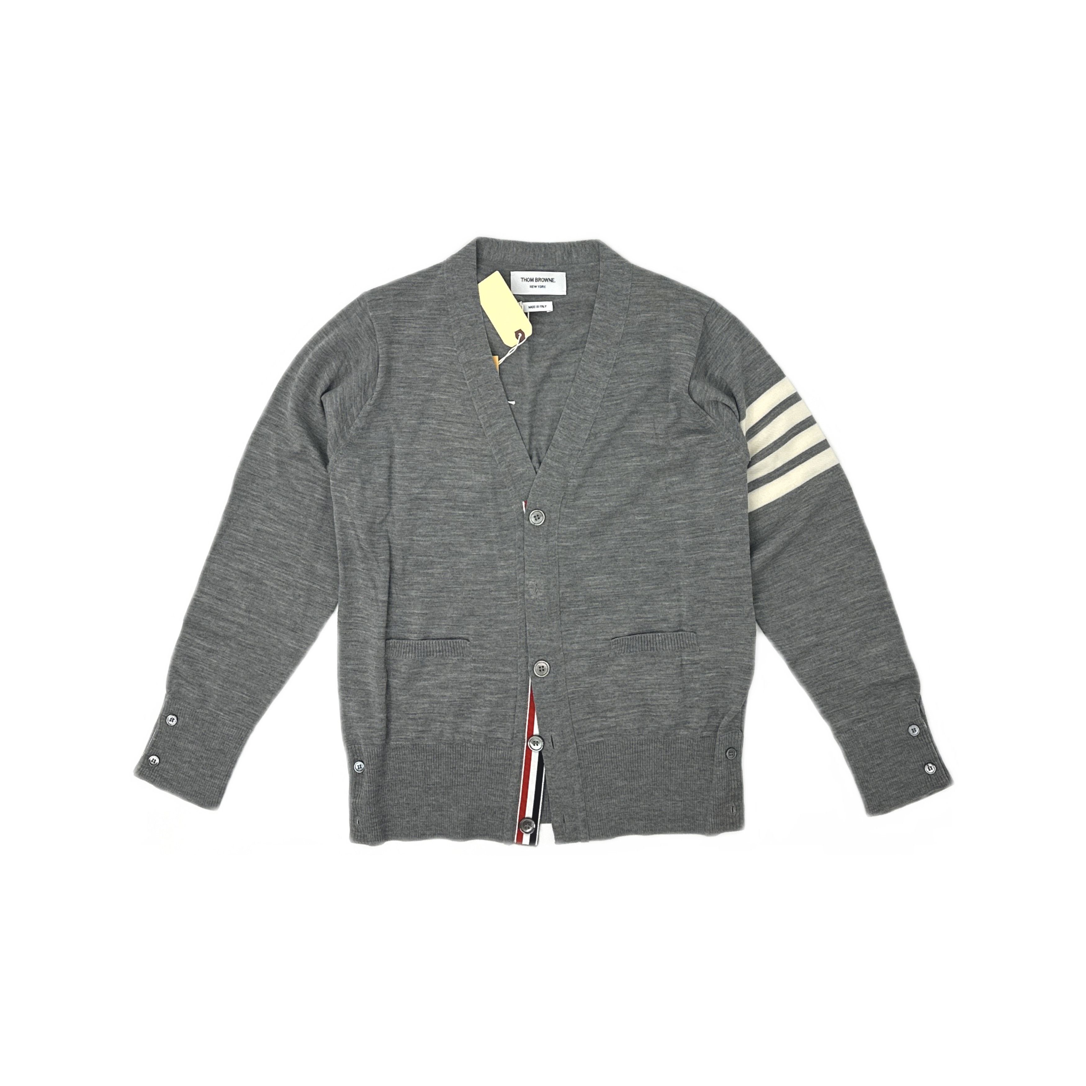 Thom Browne Thom Browne 4-Bar Cardigan Size 1 Size US S / EU 44-46 / 1 - 1 Thumbnail