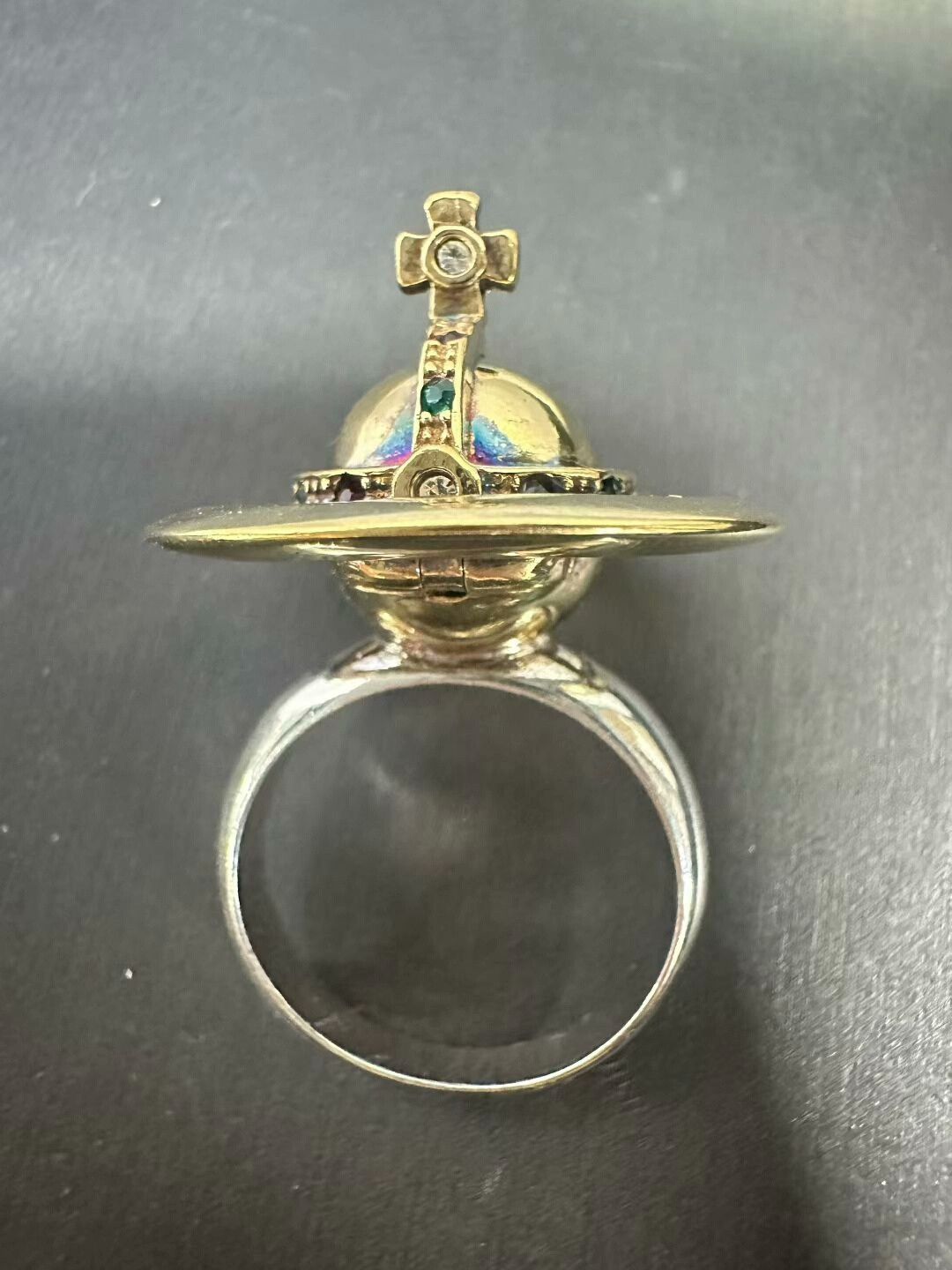 Vivienne Westwood vivienne westwood saturn ring in gold Size ONE SIZE - 1 Thumbnail