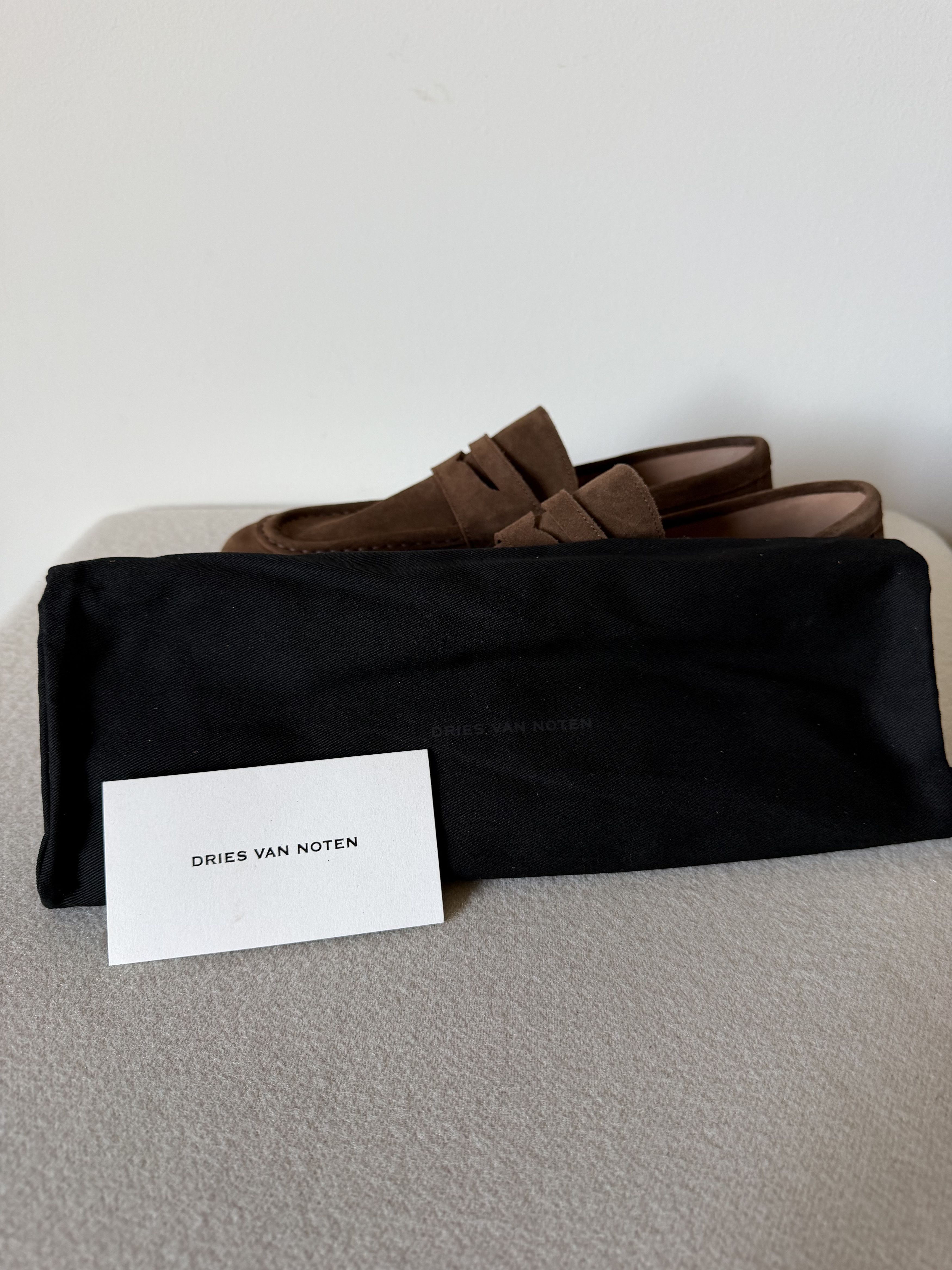 Dries Van Noten Dries Van Noten Moccasin Loafers in Brown Suede Size US 9 / EU 42 - 7 Thumbnail