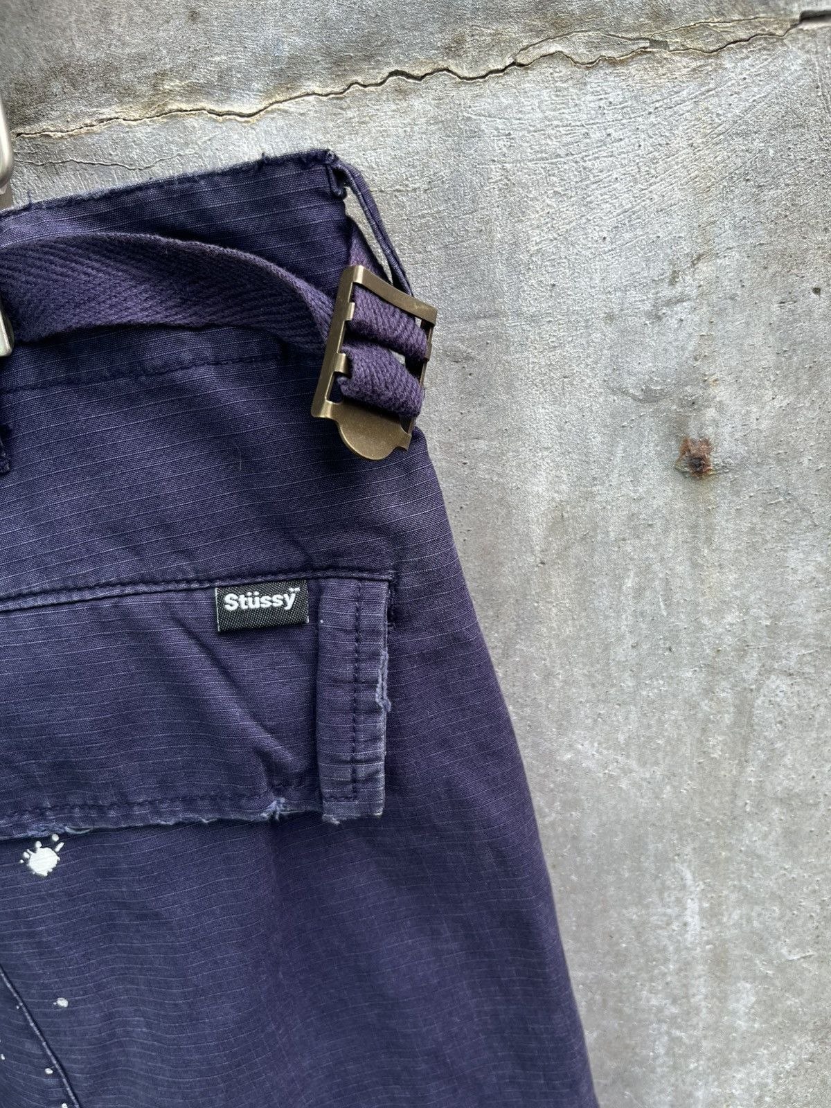 Stussy Paint Splattered Work Pants Size US 33 - 7 Thumbnail