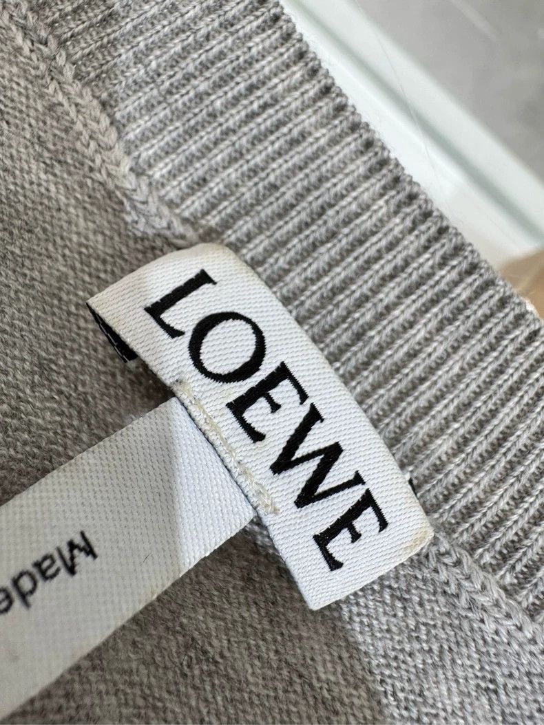 Loewe LOEWE Pure Wool Mouse Knitted Sweater, XS Size Size XS / US 0-2 / IT 36-38 - 6 Thumbnail