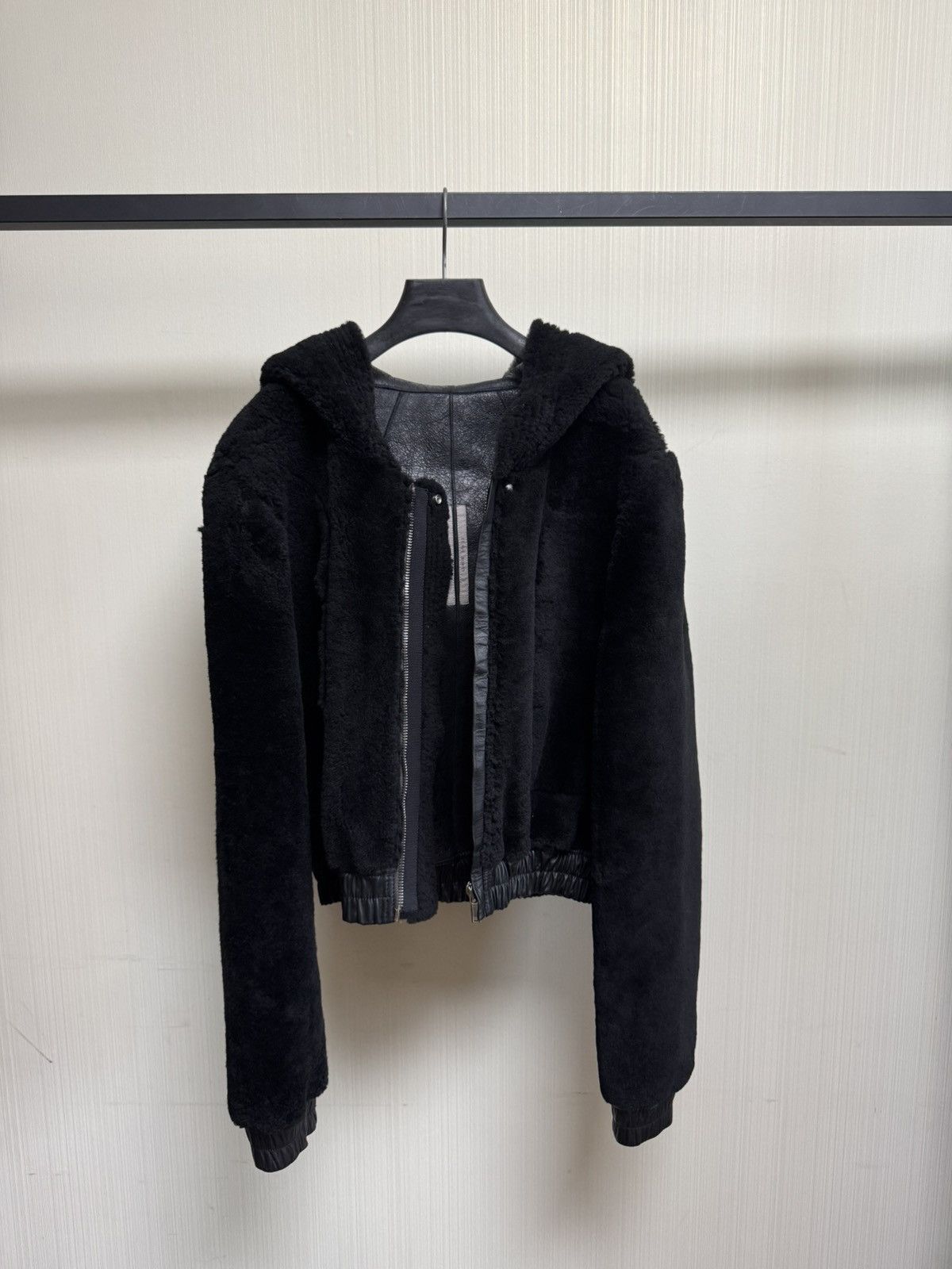 Rick Owens Rick owens hoodie fur Leather jacket Size US M / EU 48-50 / 2 - 1 Thumbnail