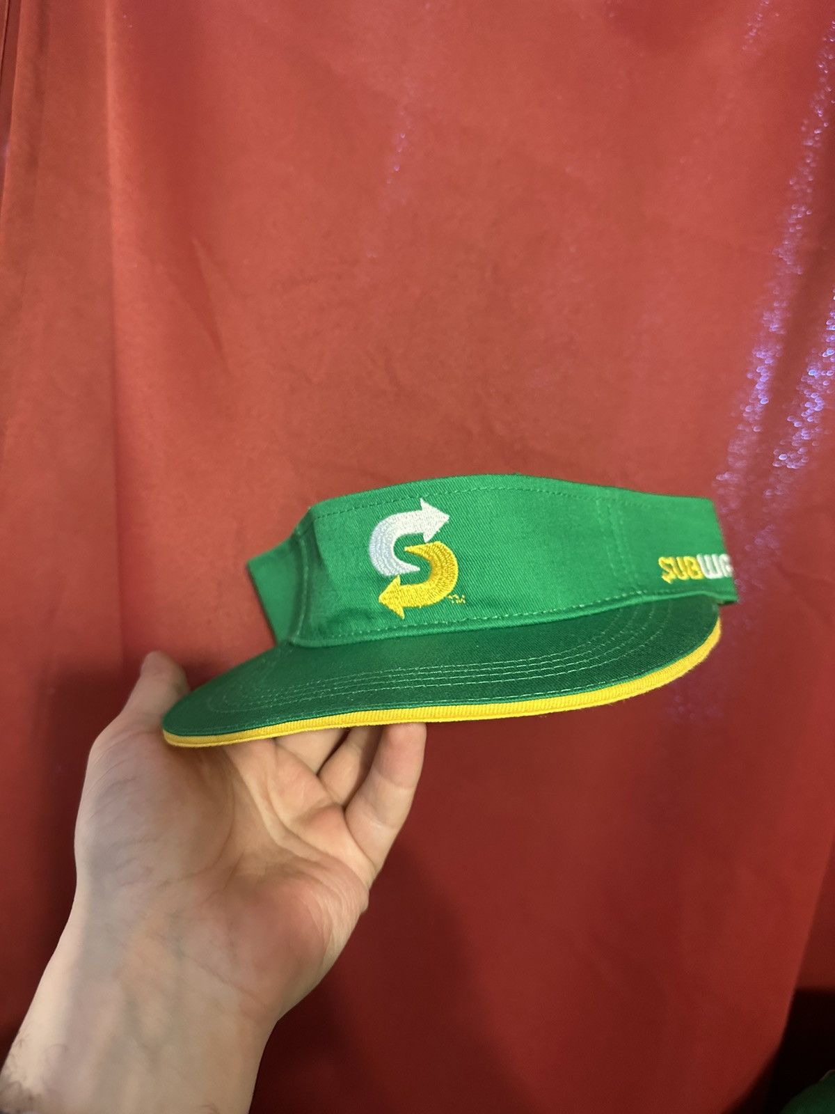 Subway Visor Hat Employee Uniform Workwear Grail