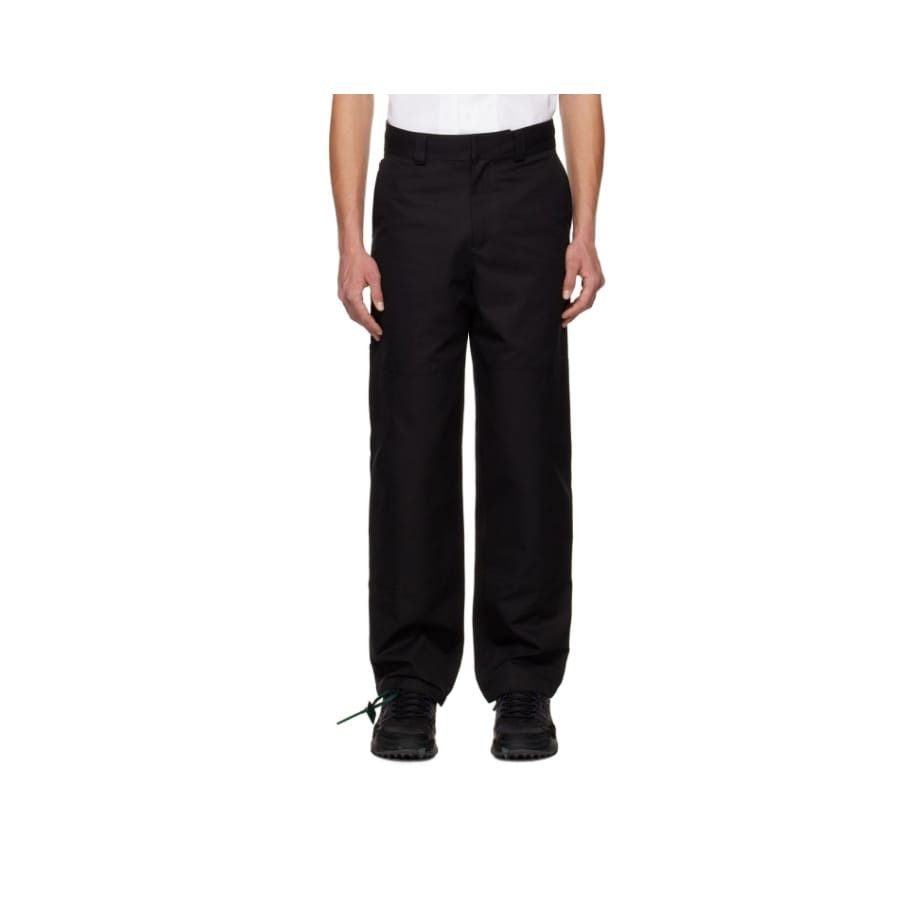 Off-White o1y0225 Casual Pant in Black Size US 28 / EU 44 - 1 Thumbnail