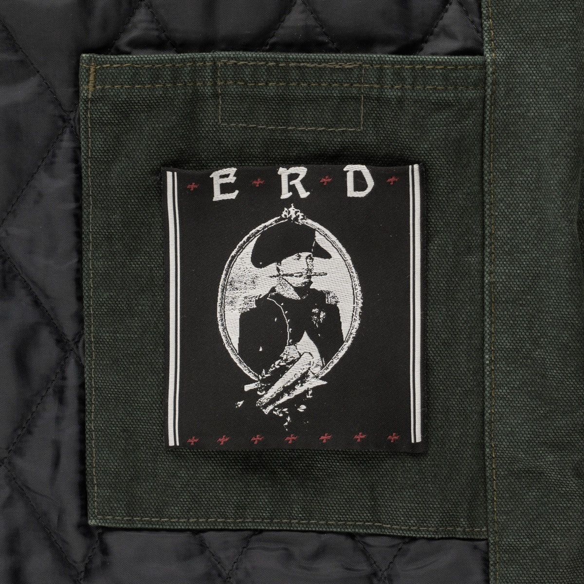 Enfants Riches Deprimes War Started Hooded Work Jacket Crust Olive Green Size US M / EU 48-50 / 2 - 7 Thumbnail