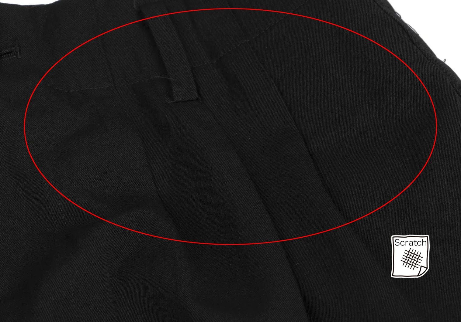 Yohji Yamamoto Yohji Yamamoto Wool Gabardine Tuck Pants Size US 30 / EU 46 - 4 Thumbnail