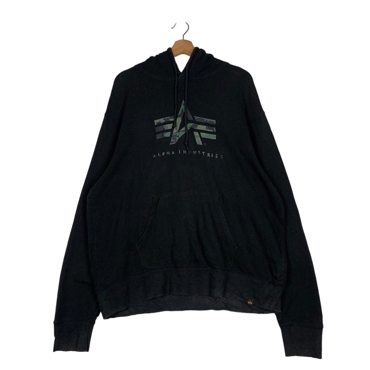 Alpha Industries Alpha Industries Big Logo Pullover Hoodies #0702-C32 Size US XL / EU 56 / 4 - 1 Thumbnail