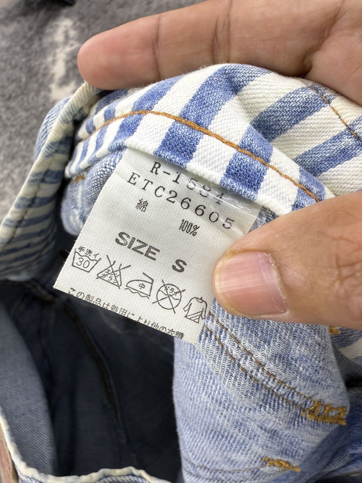 Beauty Beast × Japanese Brand × Vintage Vintage RNA Inc. Distressed Denim Skirt Size 30" / US 8 / IT 44 - 11 Thumbnail