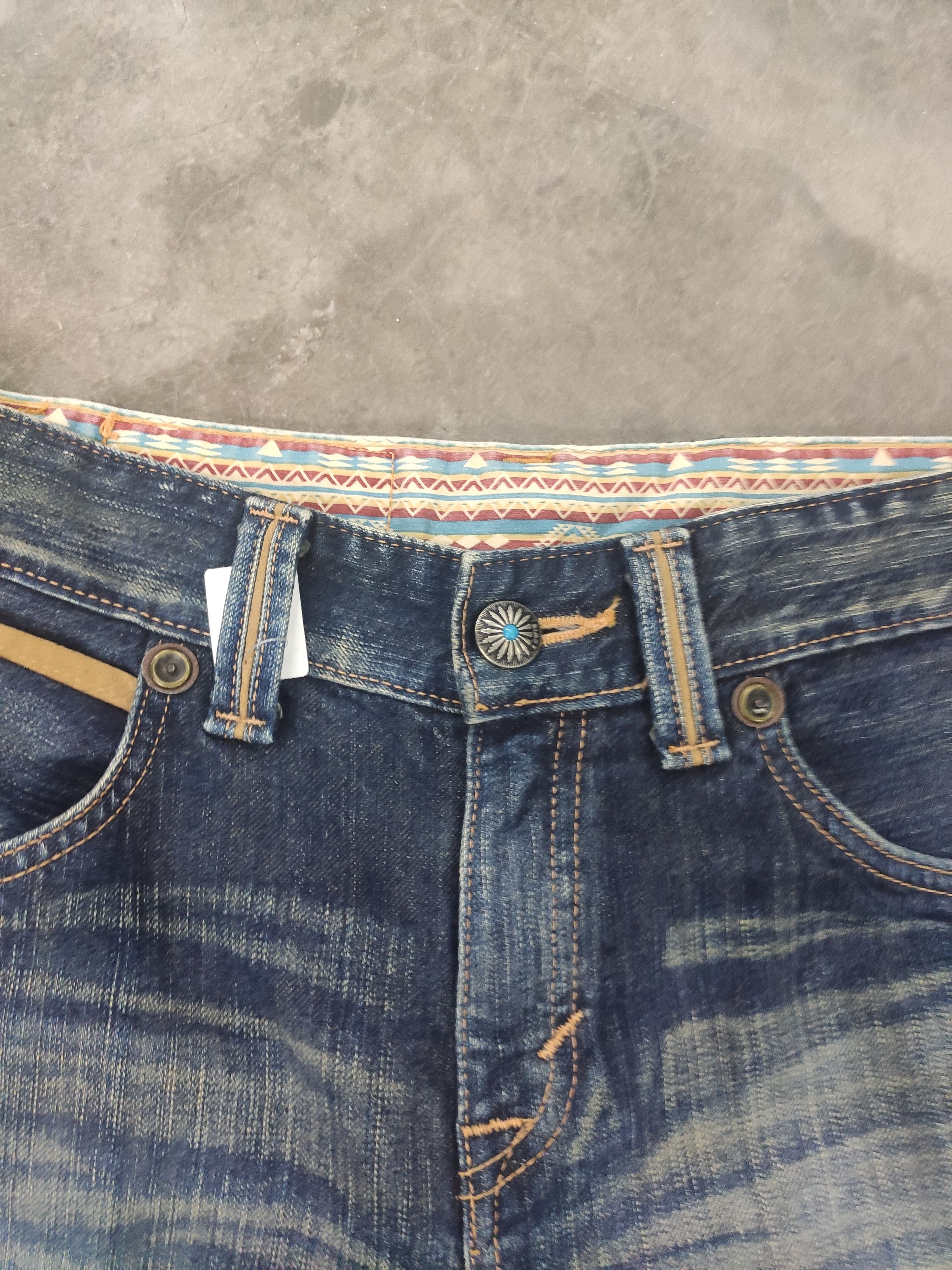 Edwin Edwin Jeans flare design archives natives navajo Size US 31 - 12 Thumbnail